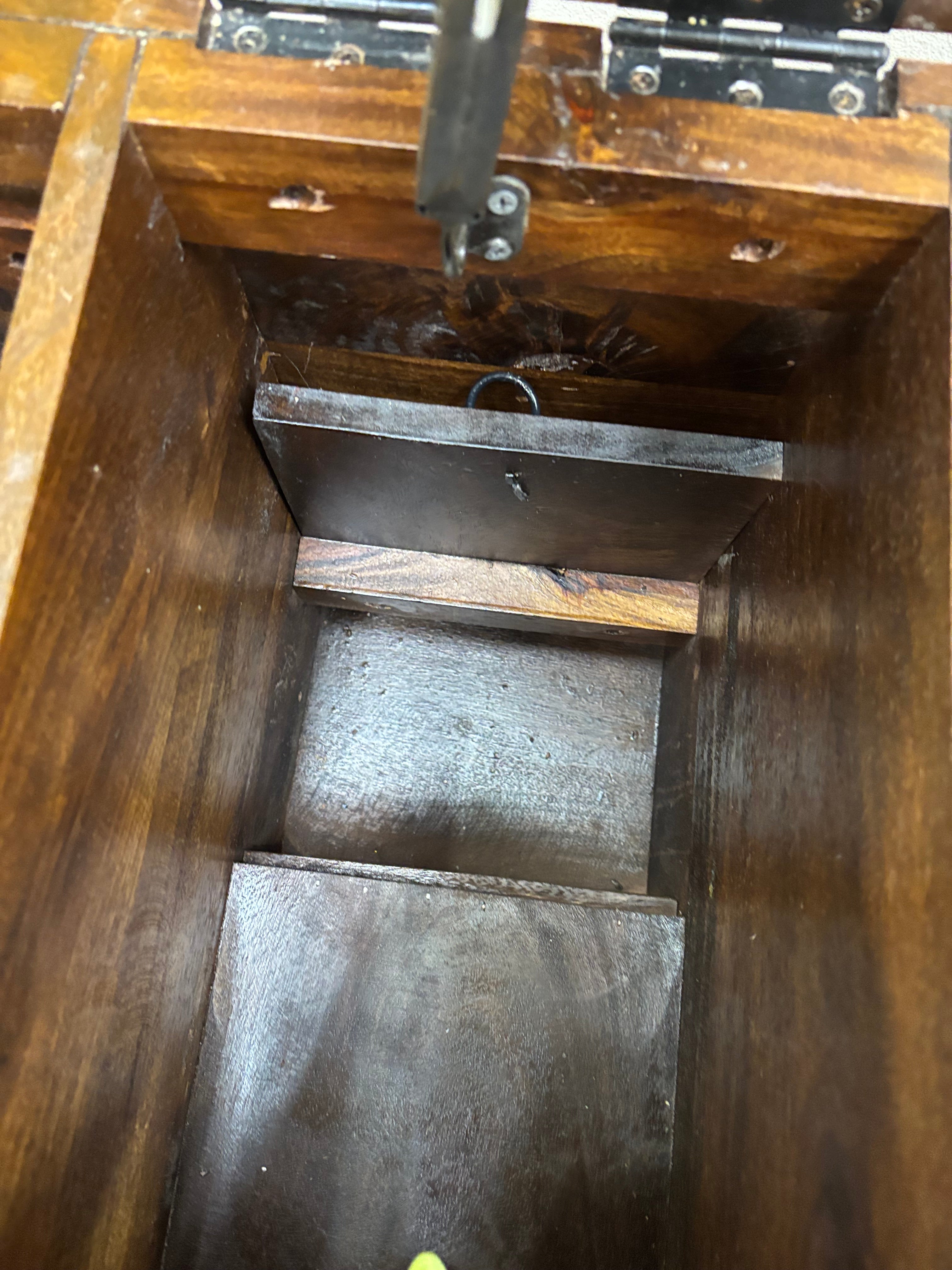 Wood Trunk Coffee Table