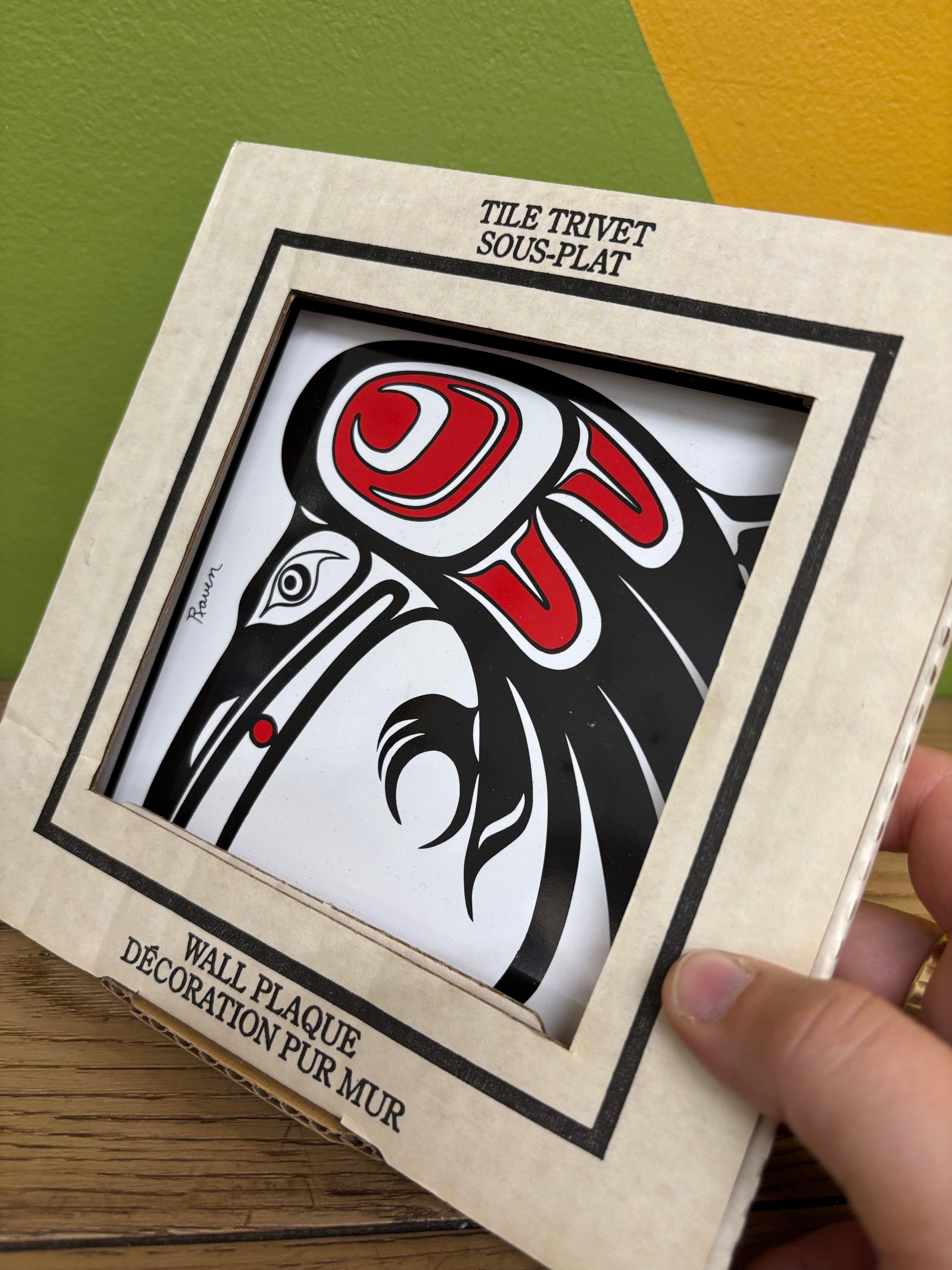Raven Tile by Jody Wilson