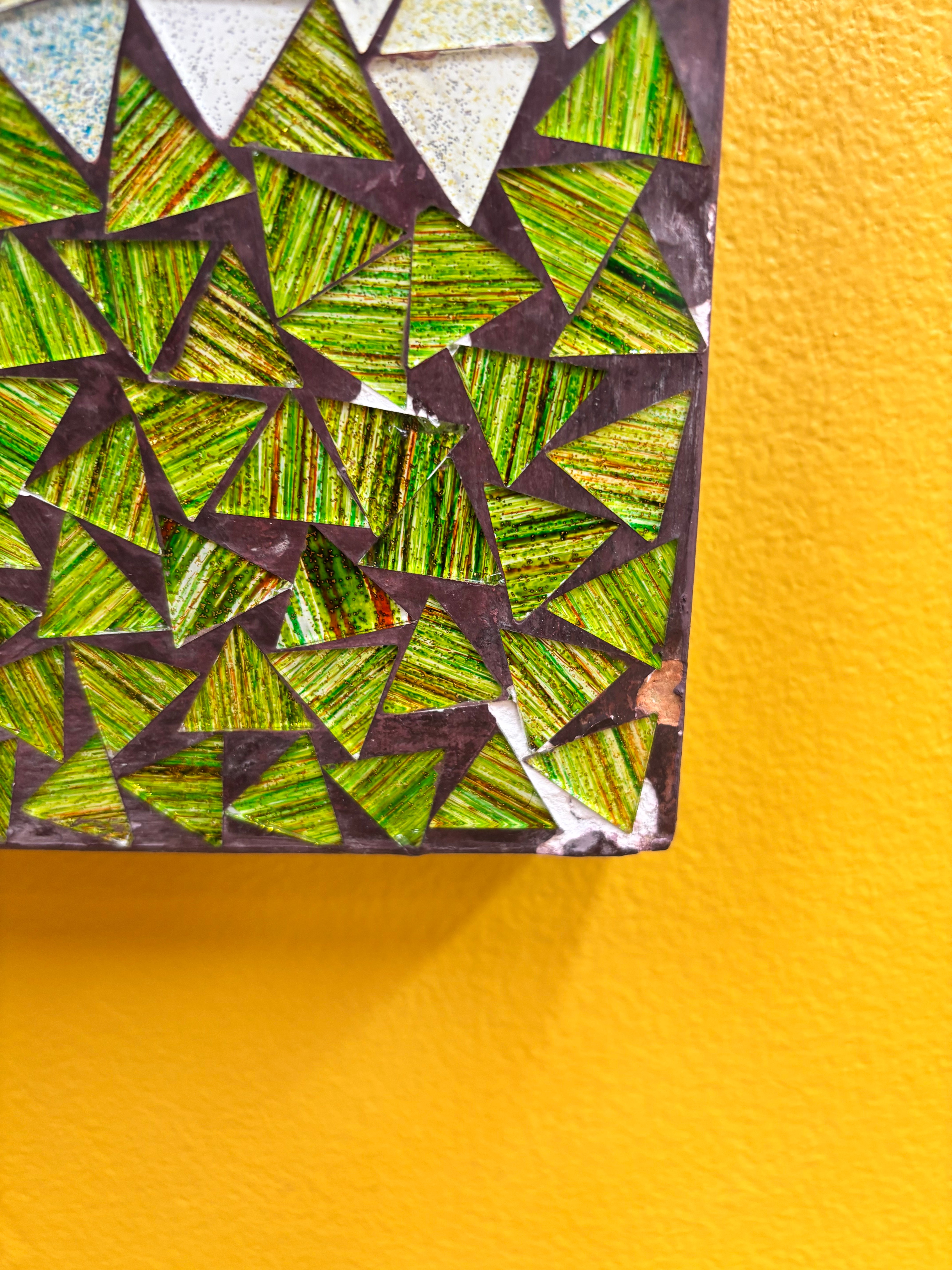 Large Glass Mosaic Tree Wall Art