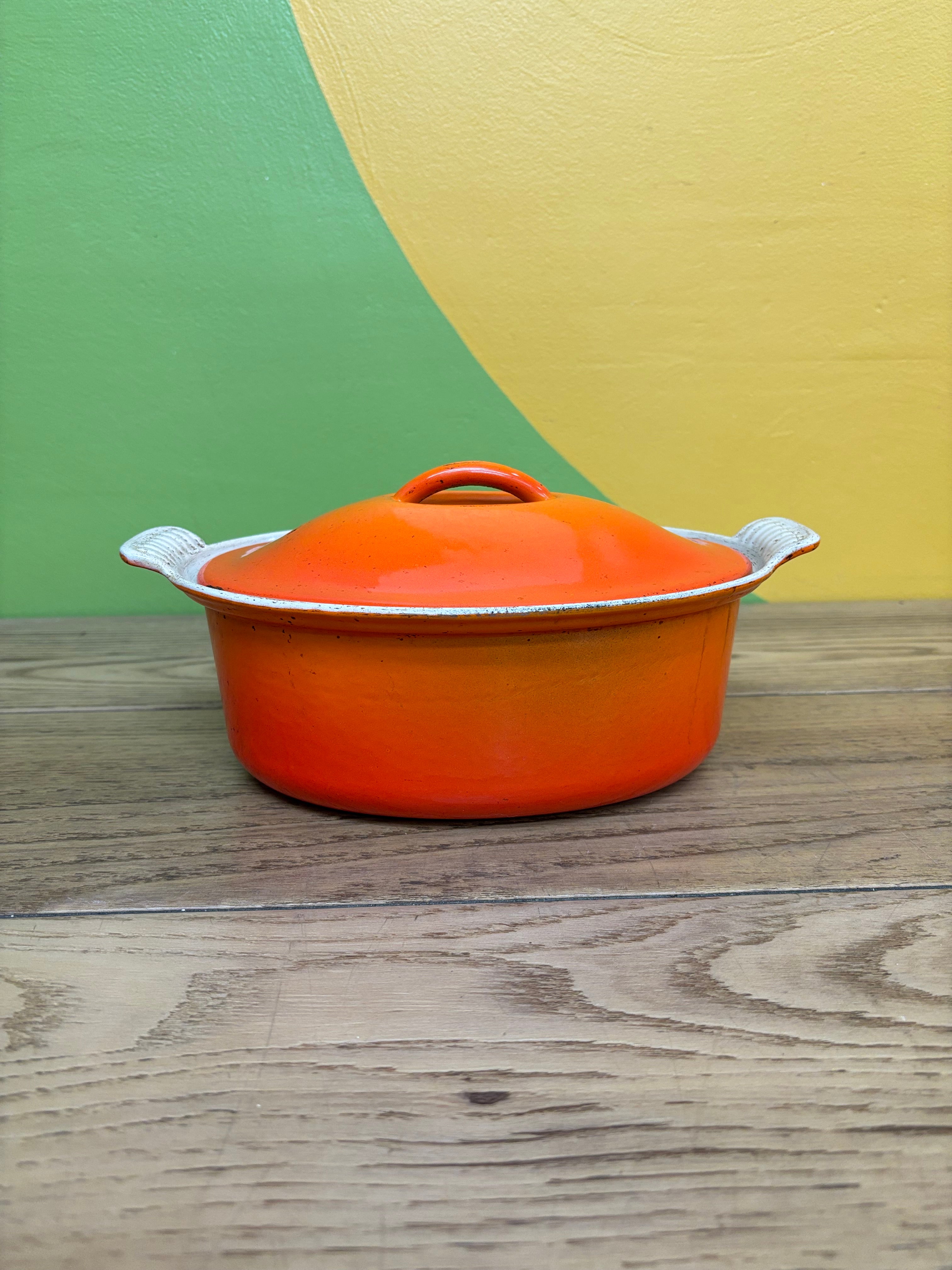 Le Creuset Flame Orange Casserole Dish - 22
