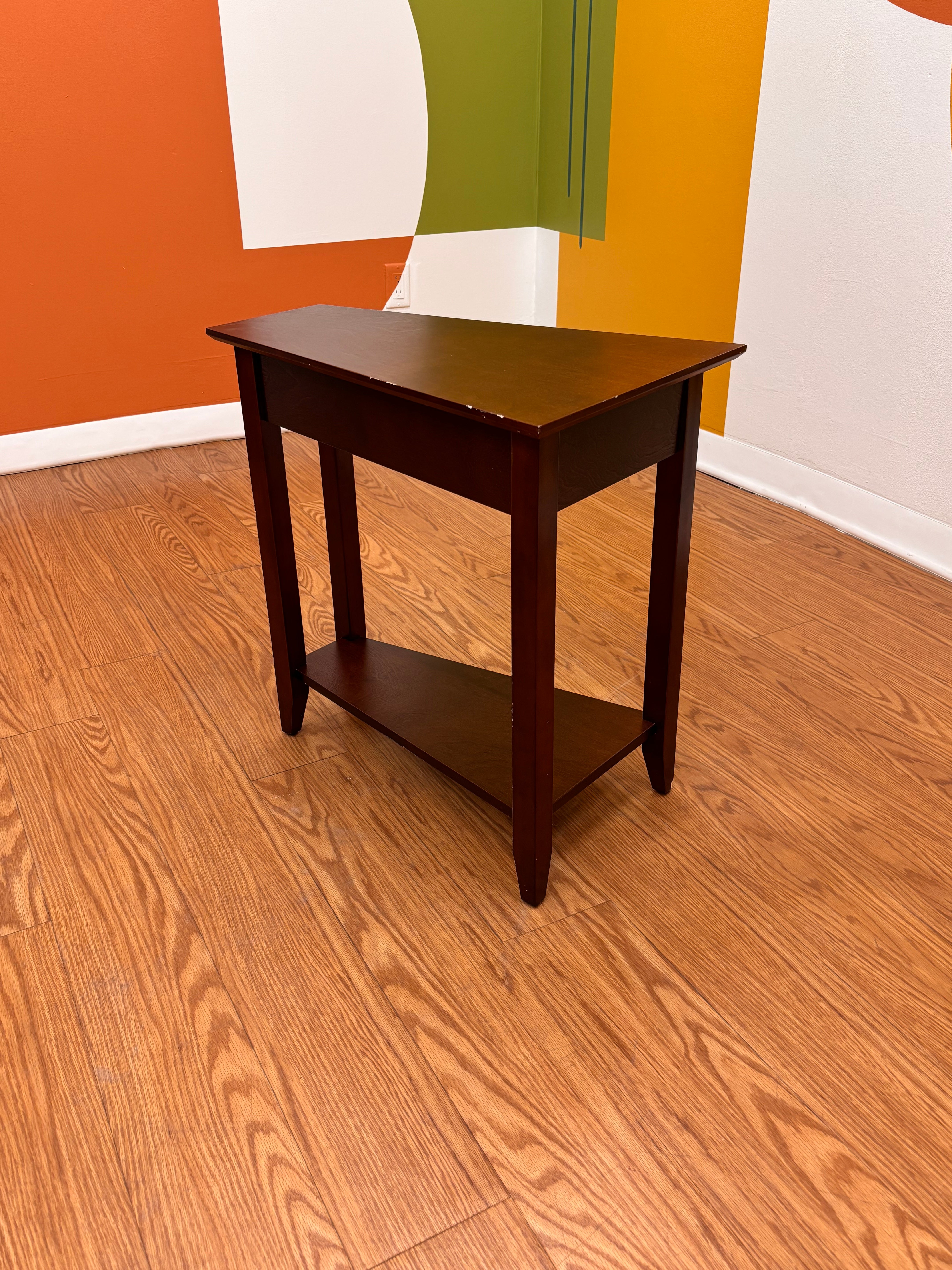 Wood End Table