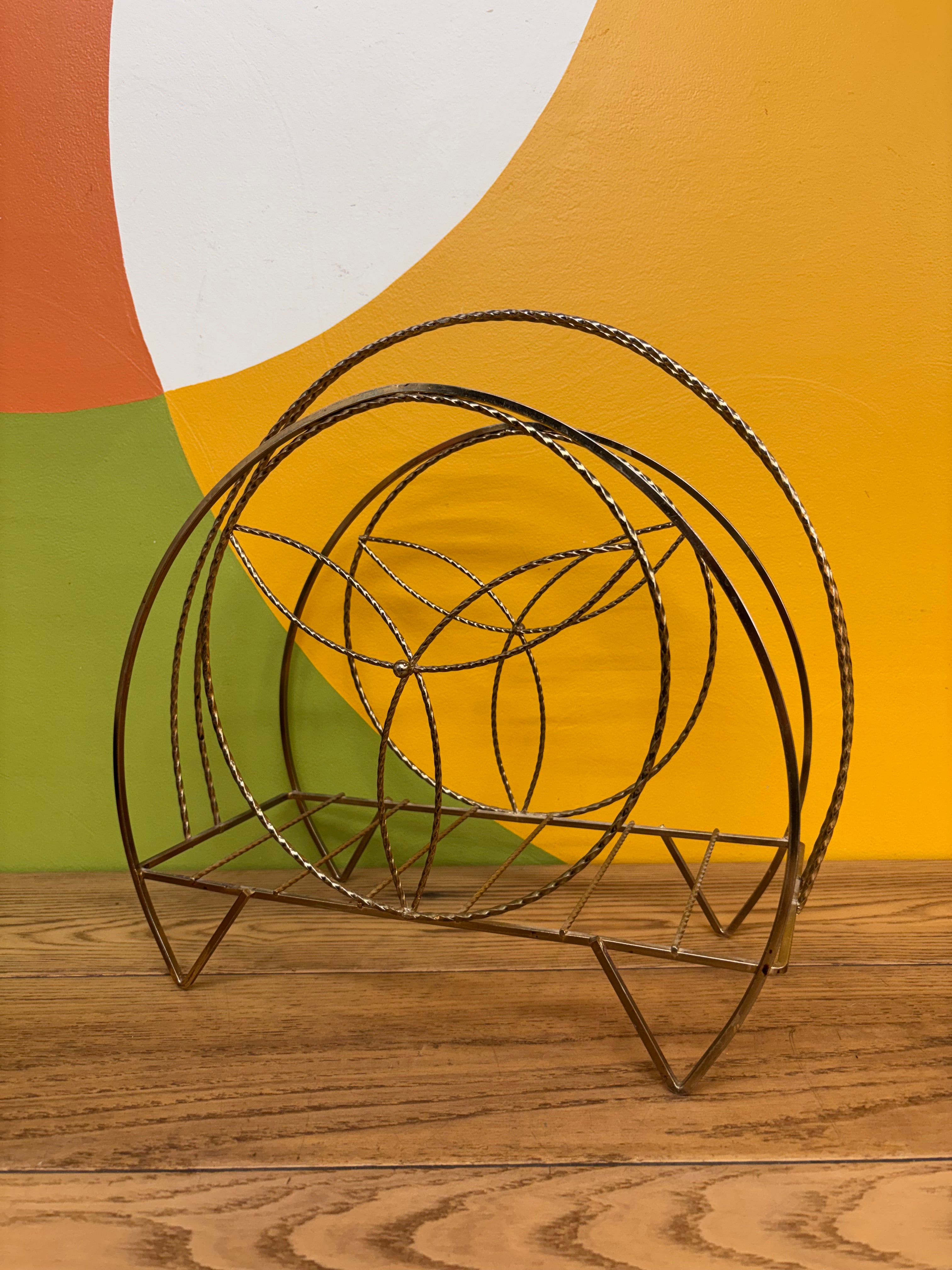 Metal Magazine Rack