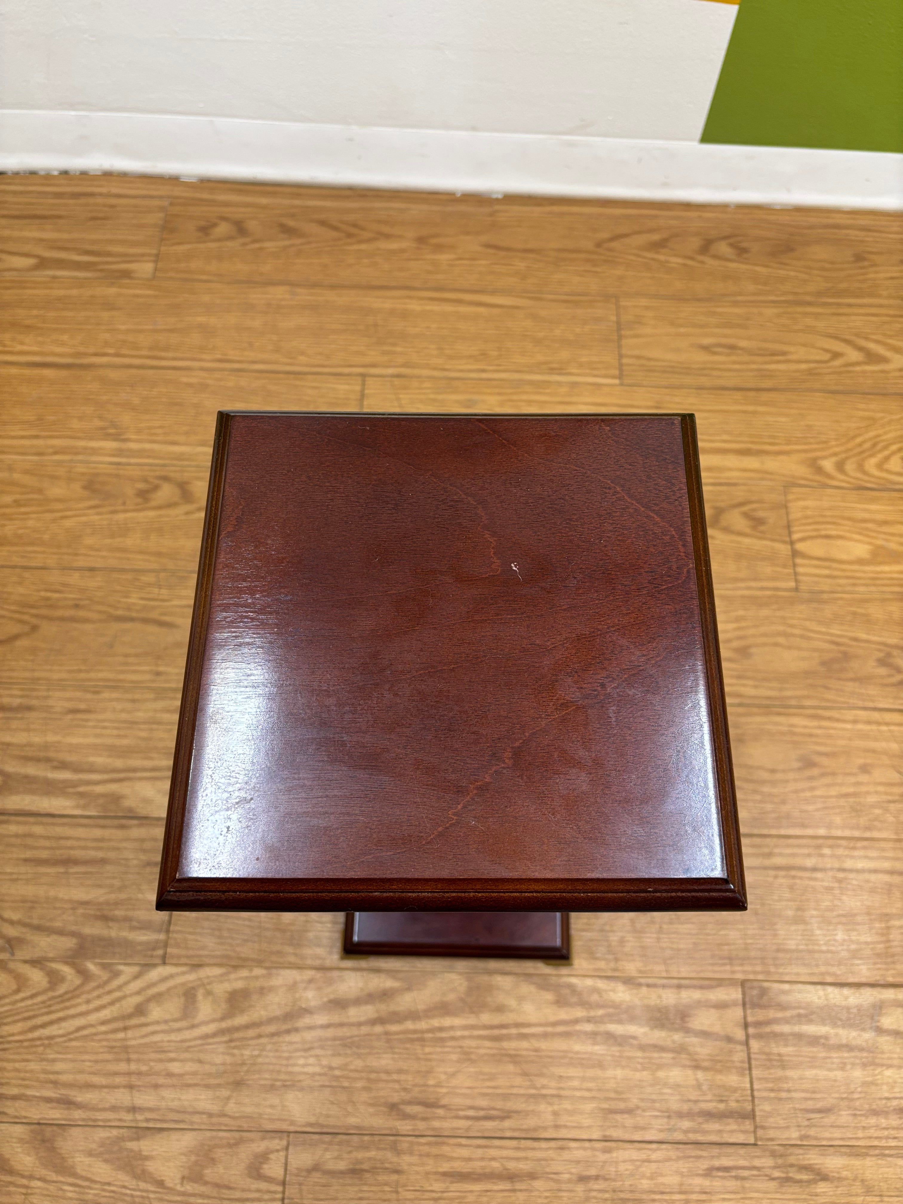 Wood Pedestal