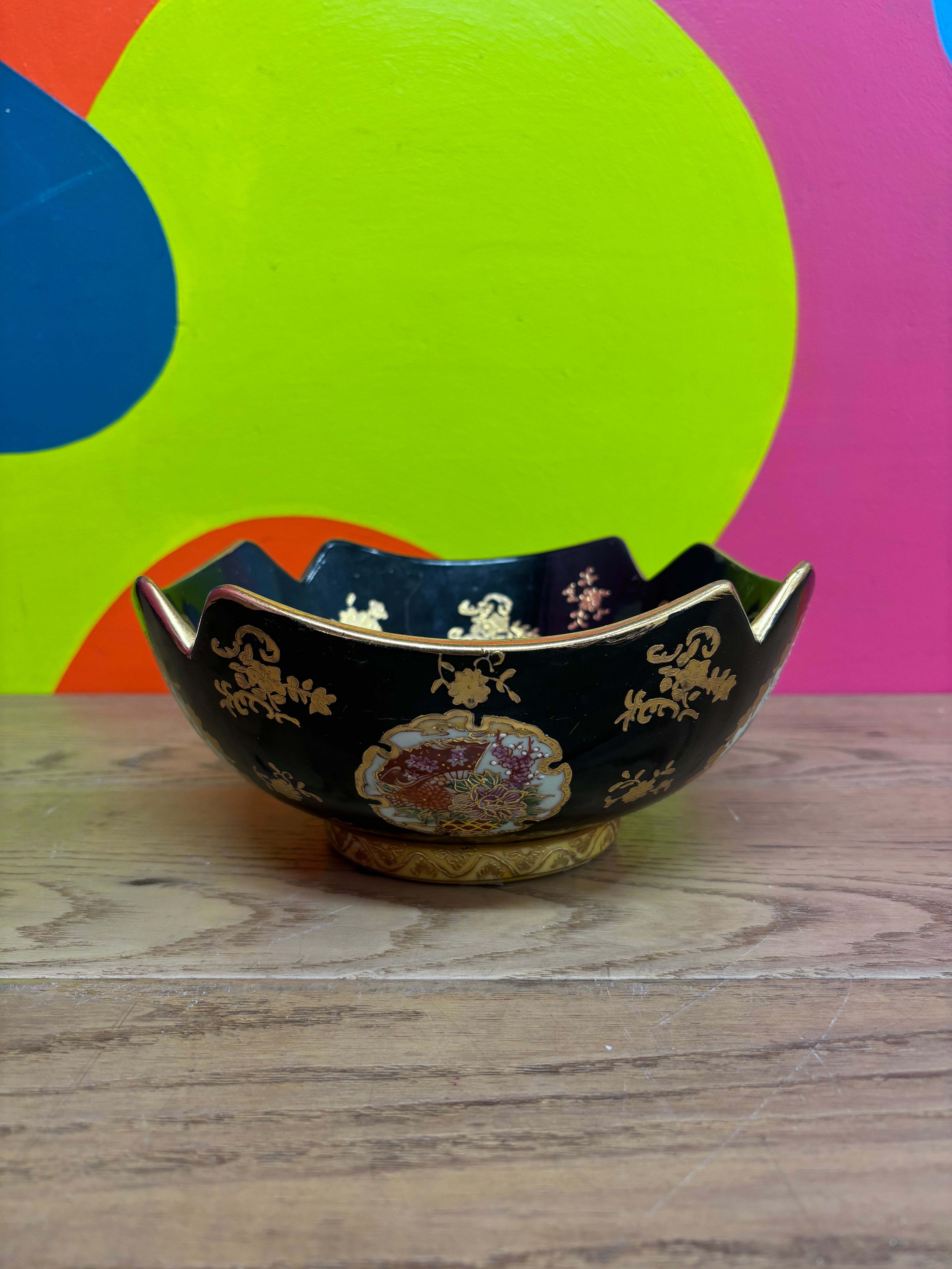 Satsuma Decorative Bowl