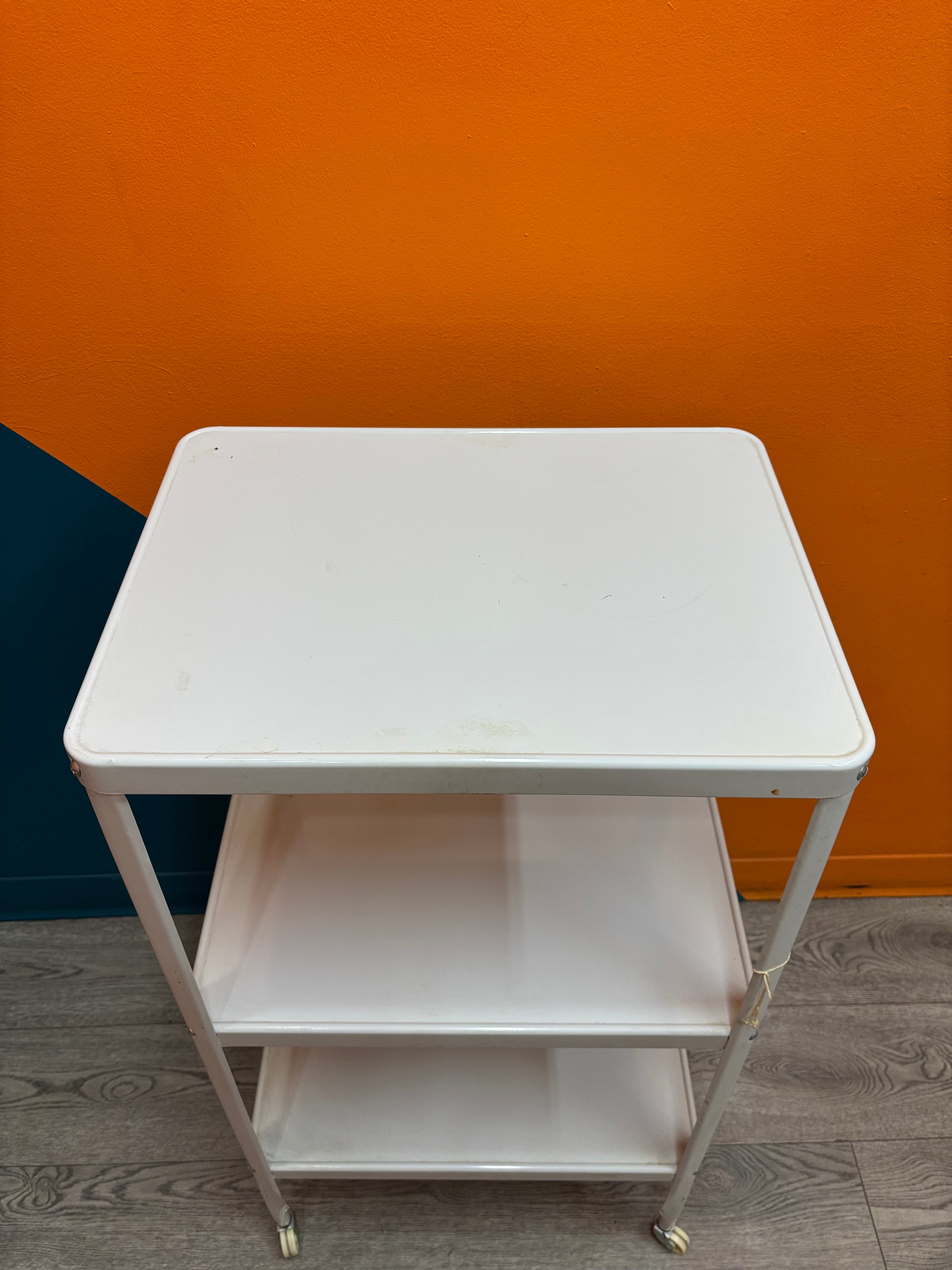 3 Tier Metal Cart on Wheels