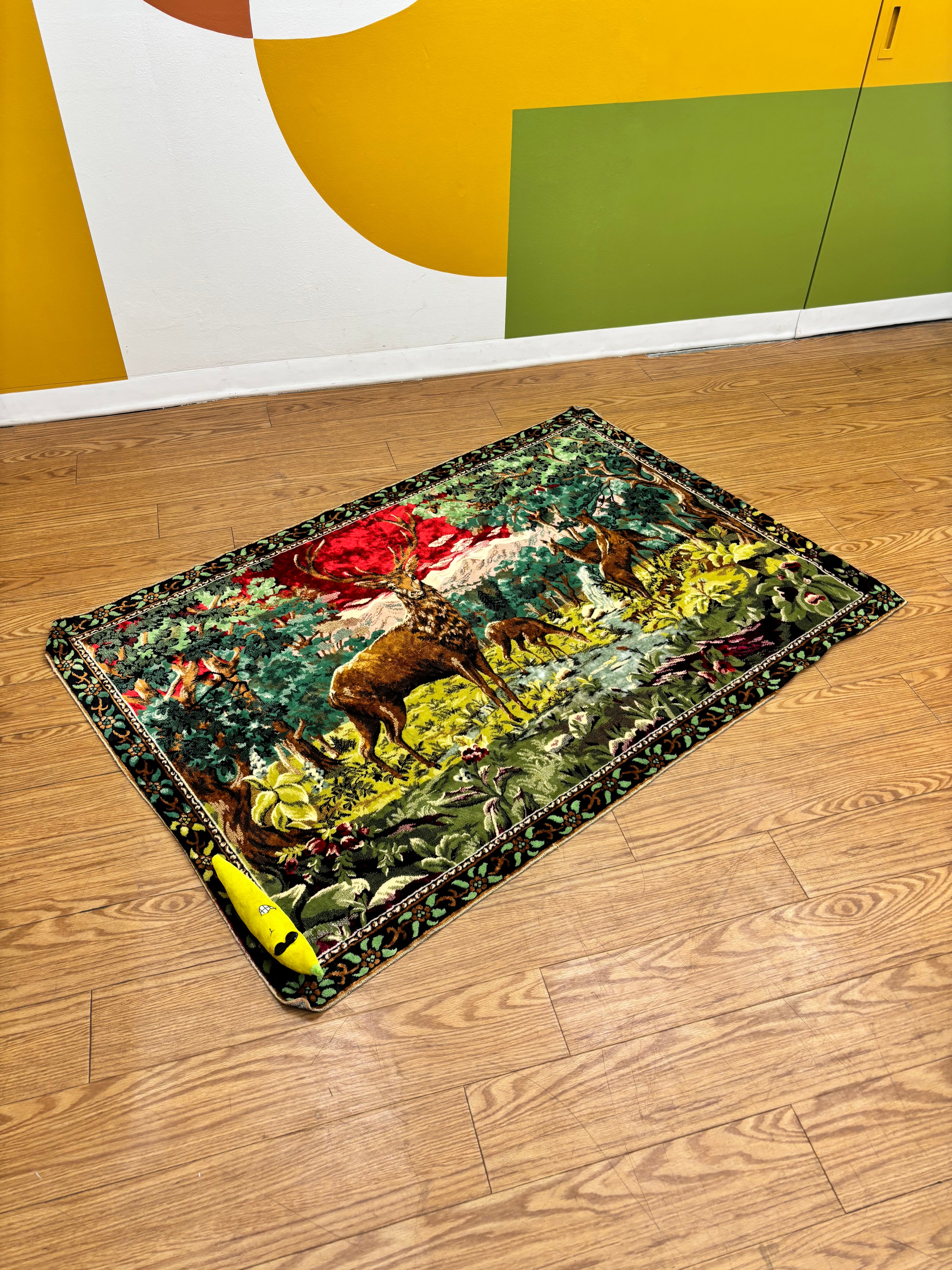 Deer Tapestry Wall Hanging