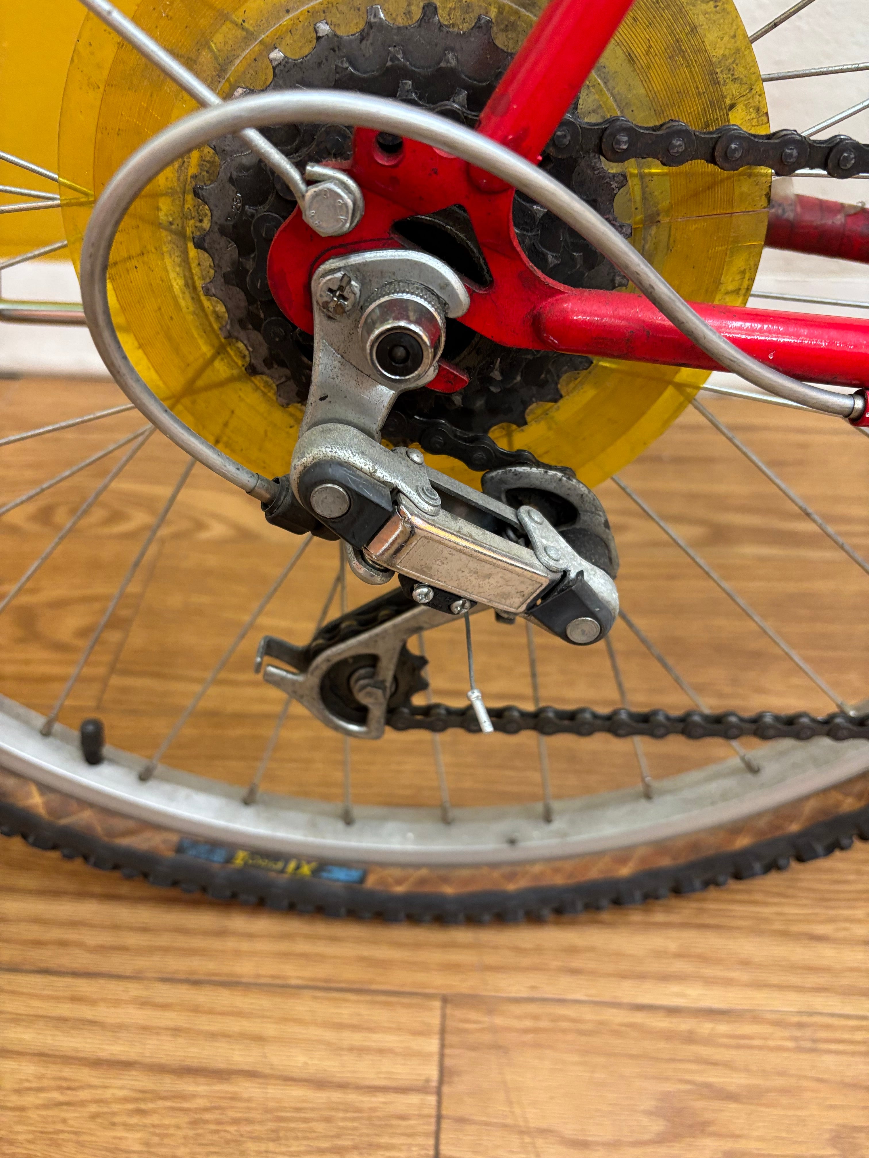 Red Raleigh Ozark Bicycle