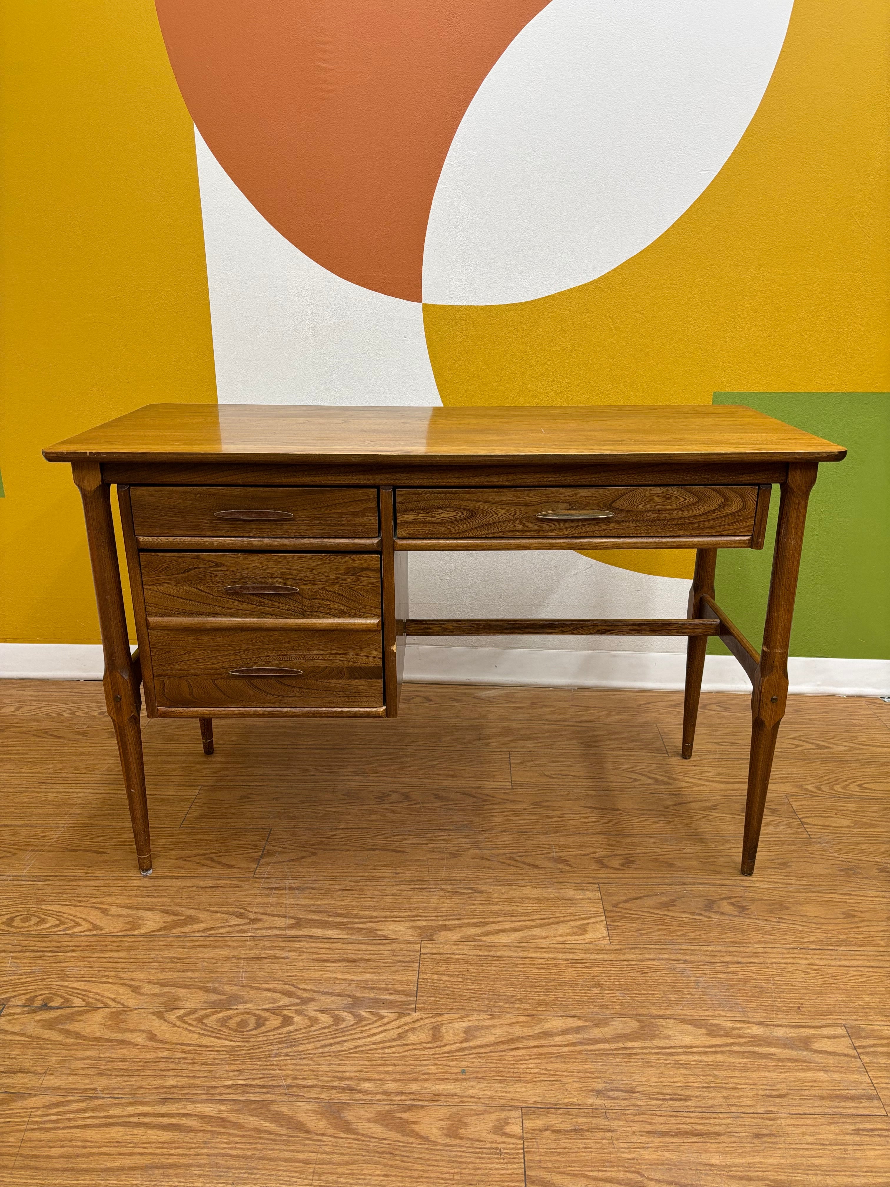 Wood Writing Desk with Matching Chair