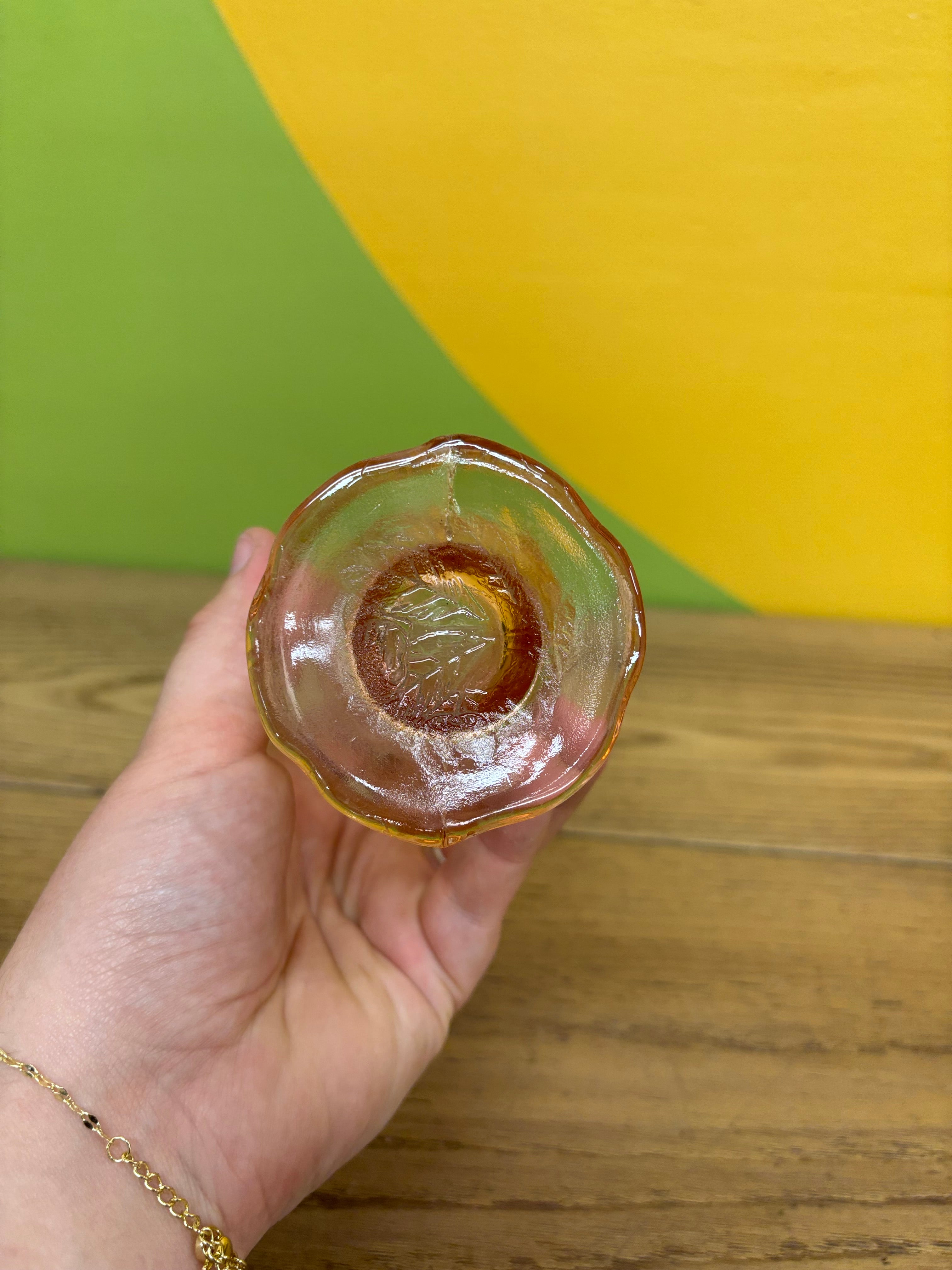 Jeannette Cherry Blossom Pink Glass (4 available)