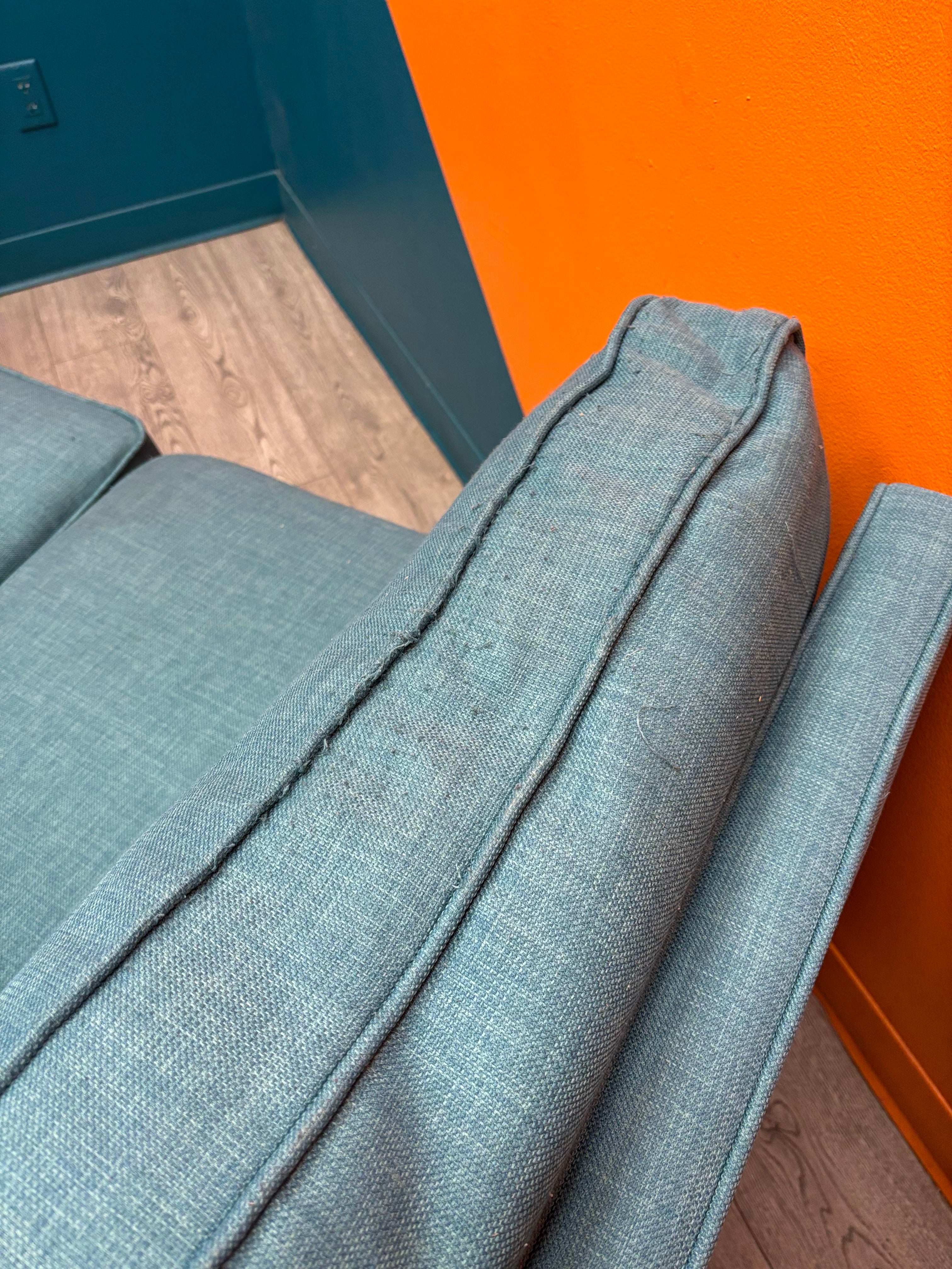 Teal Sofa