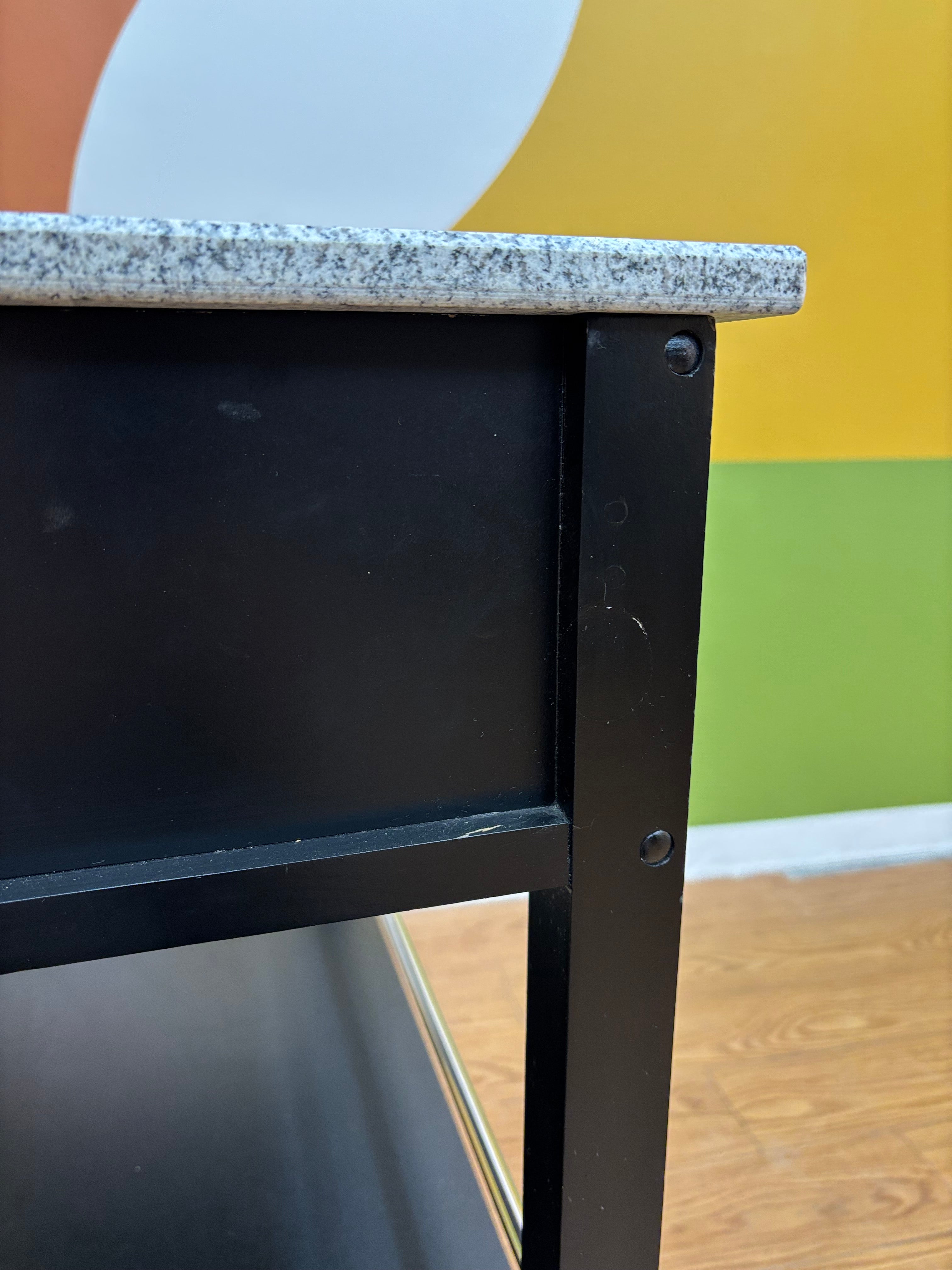 Granite Top Kitchen Cart
