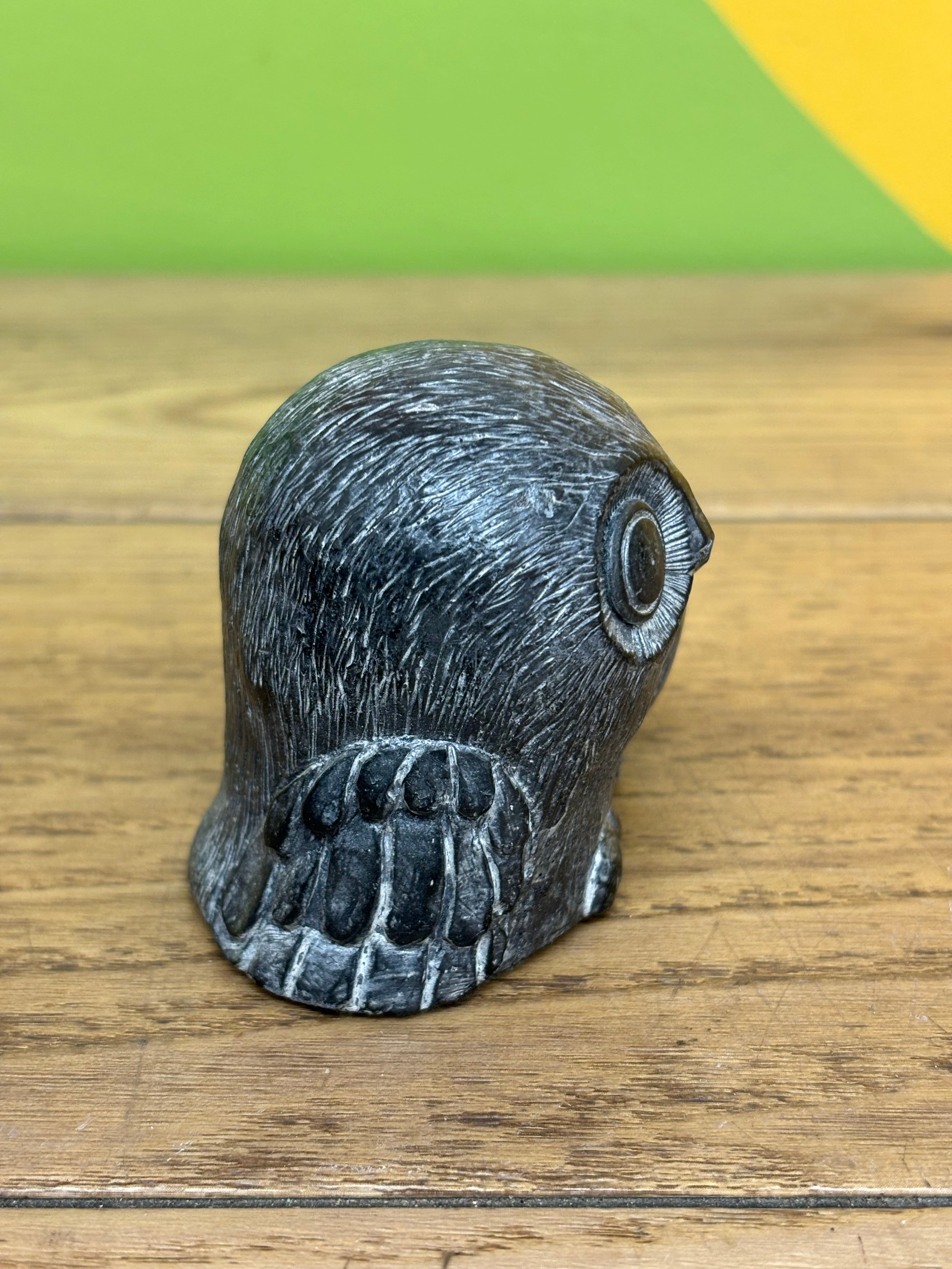Mother & Baby Owl Sculpture
