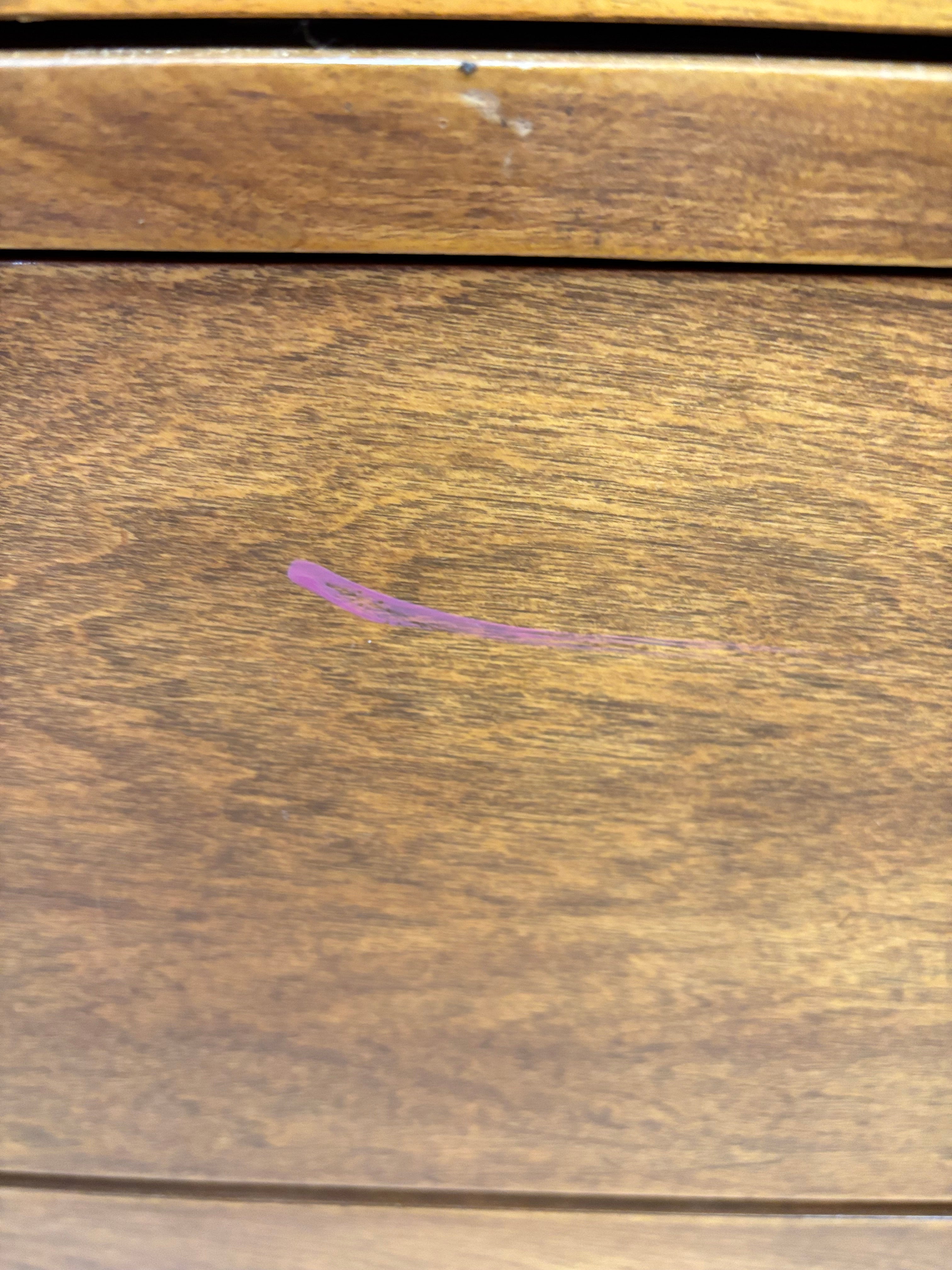 Wood 4 Drawer Dresser (J.W Kilgour & Bro.)