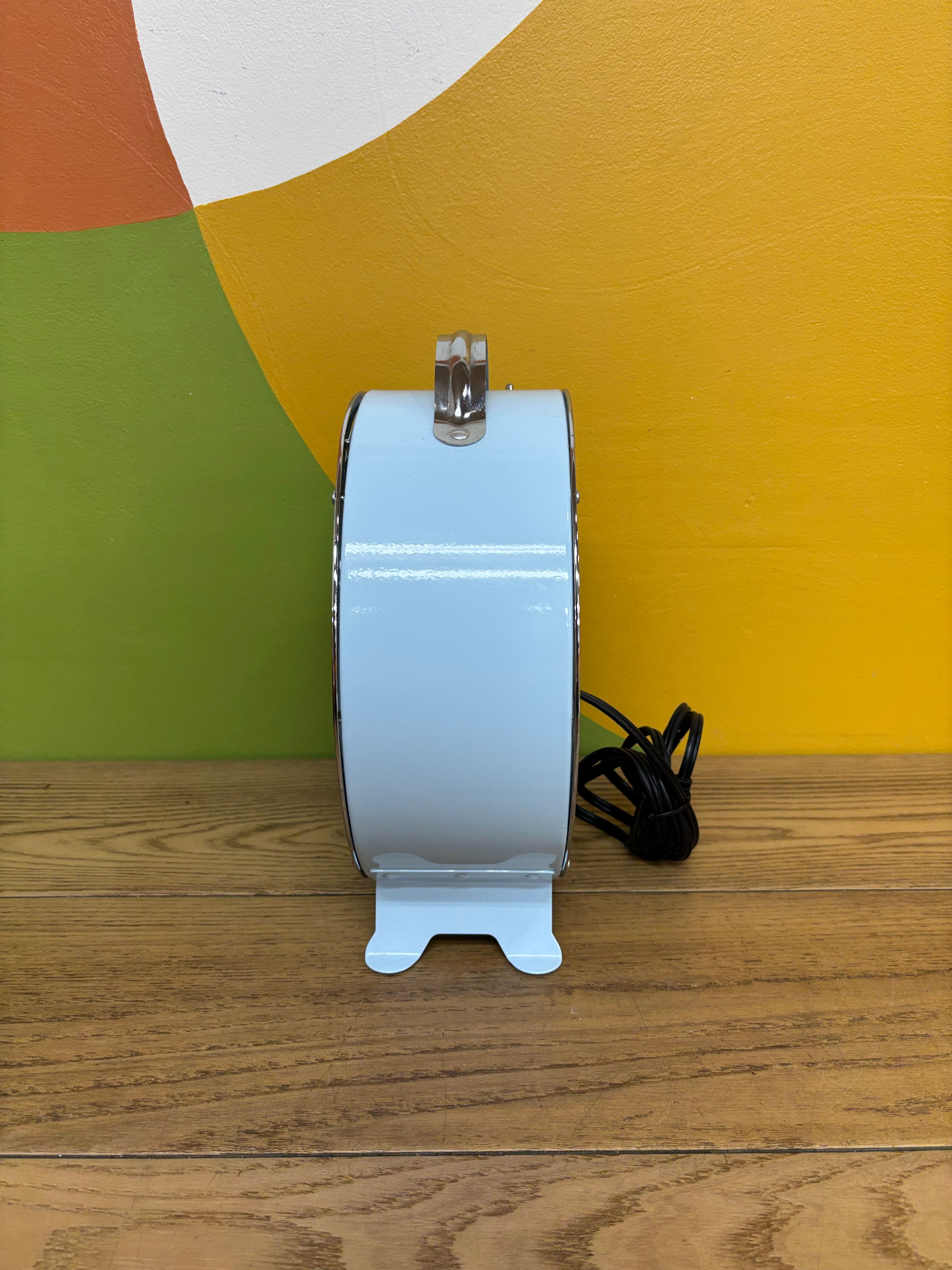 Light Blue Electric Table Fan