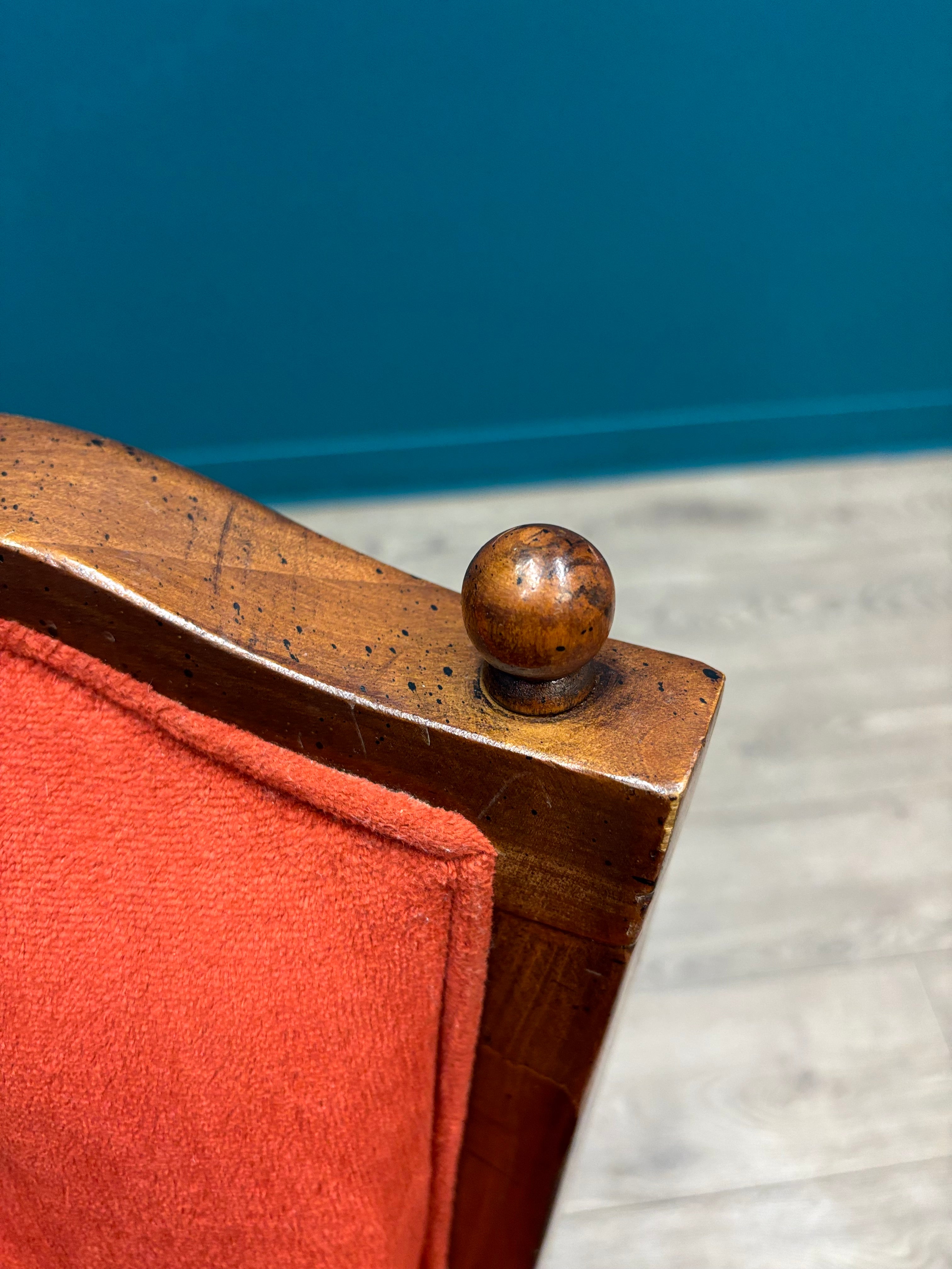 Red Tufted Armchair (4 available)