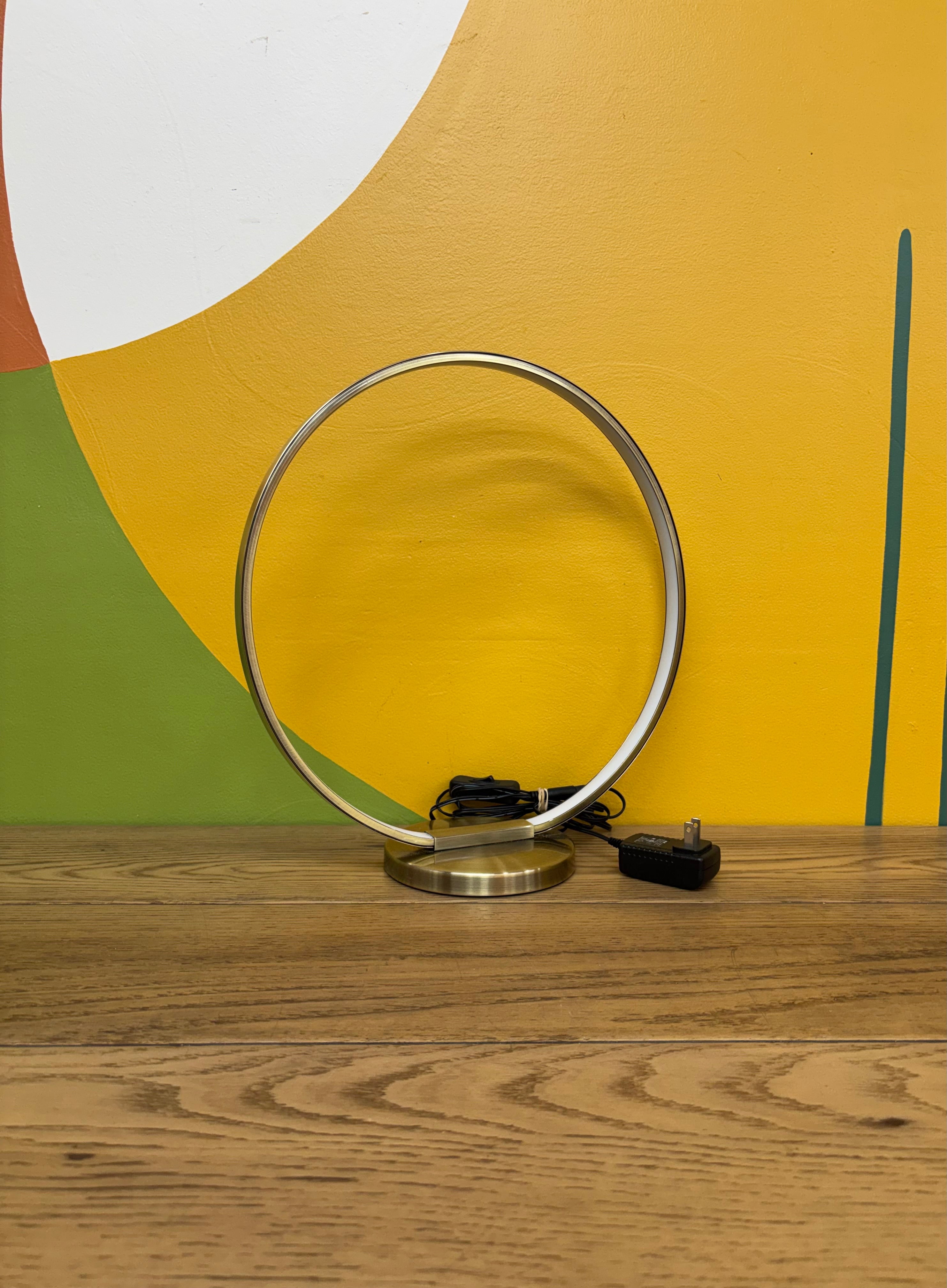 Round LED Table Lamp (2 available)