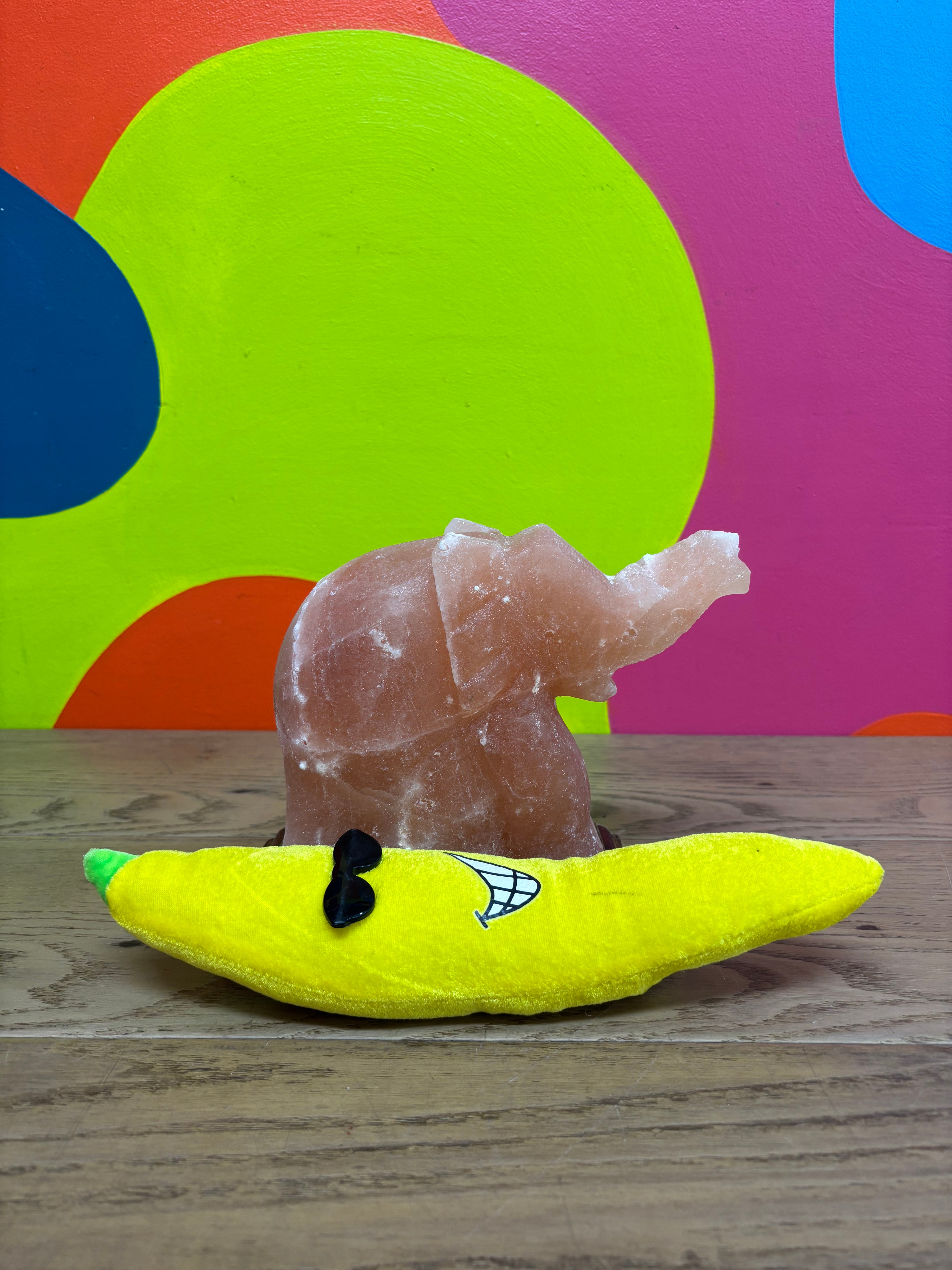 Himalayan Pink Salt Elephant