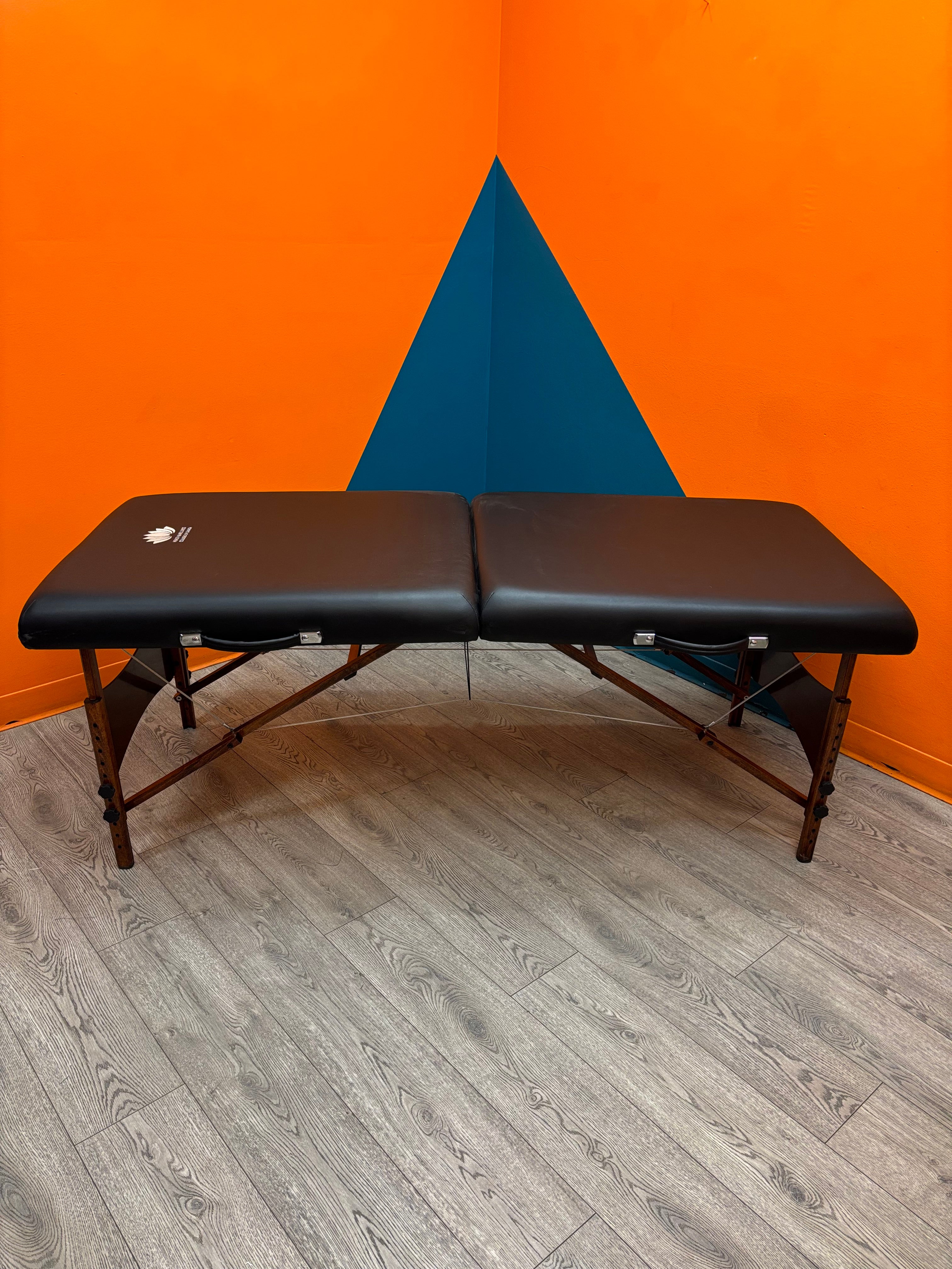 Black Massage Table