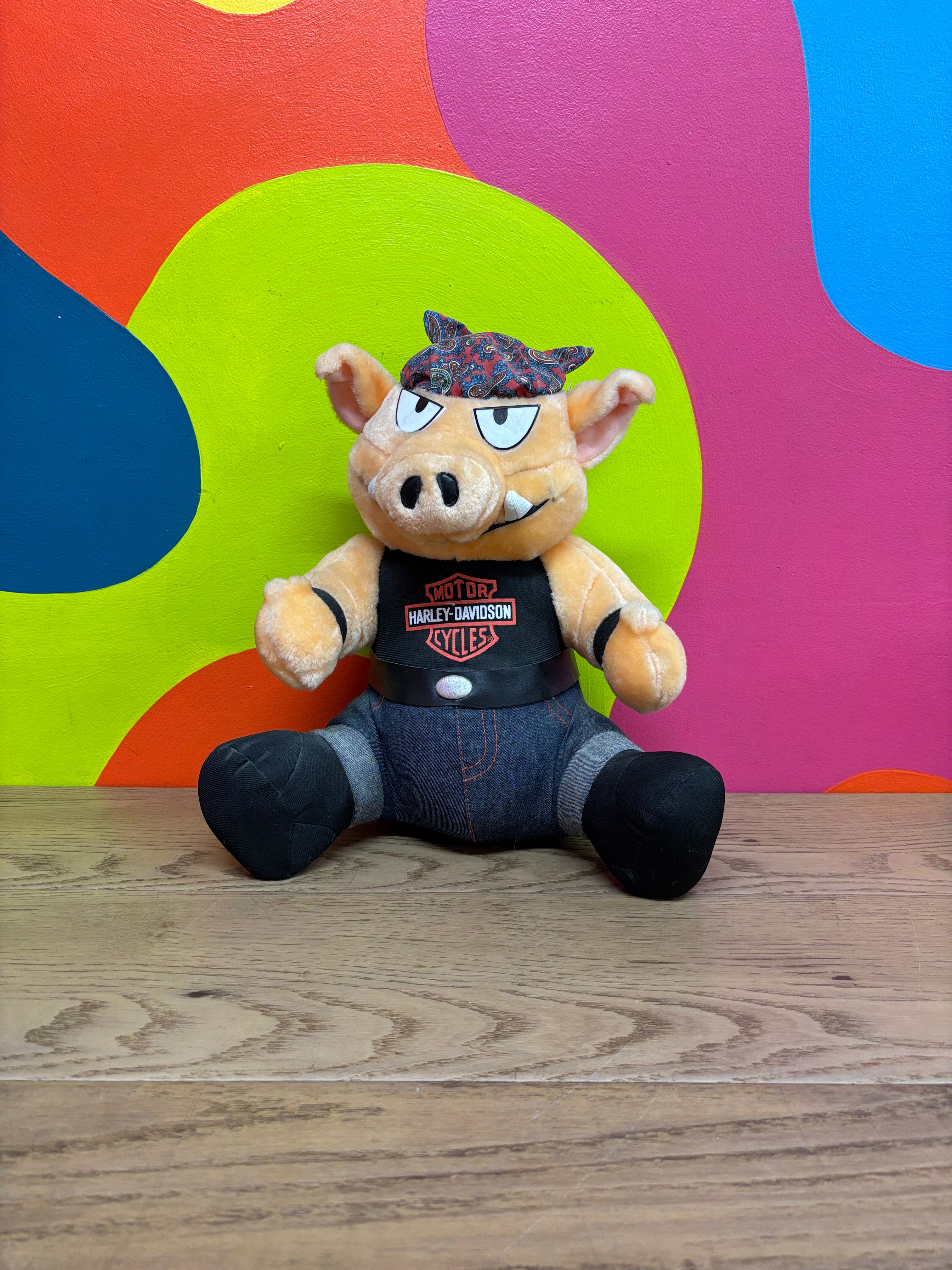 Harley Davidson Hog Plushie