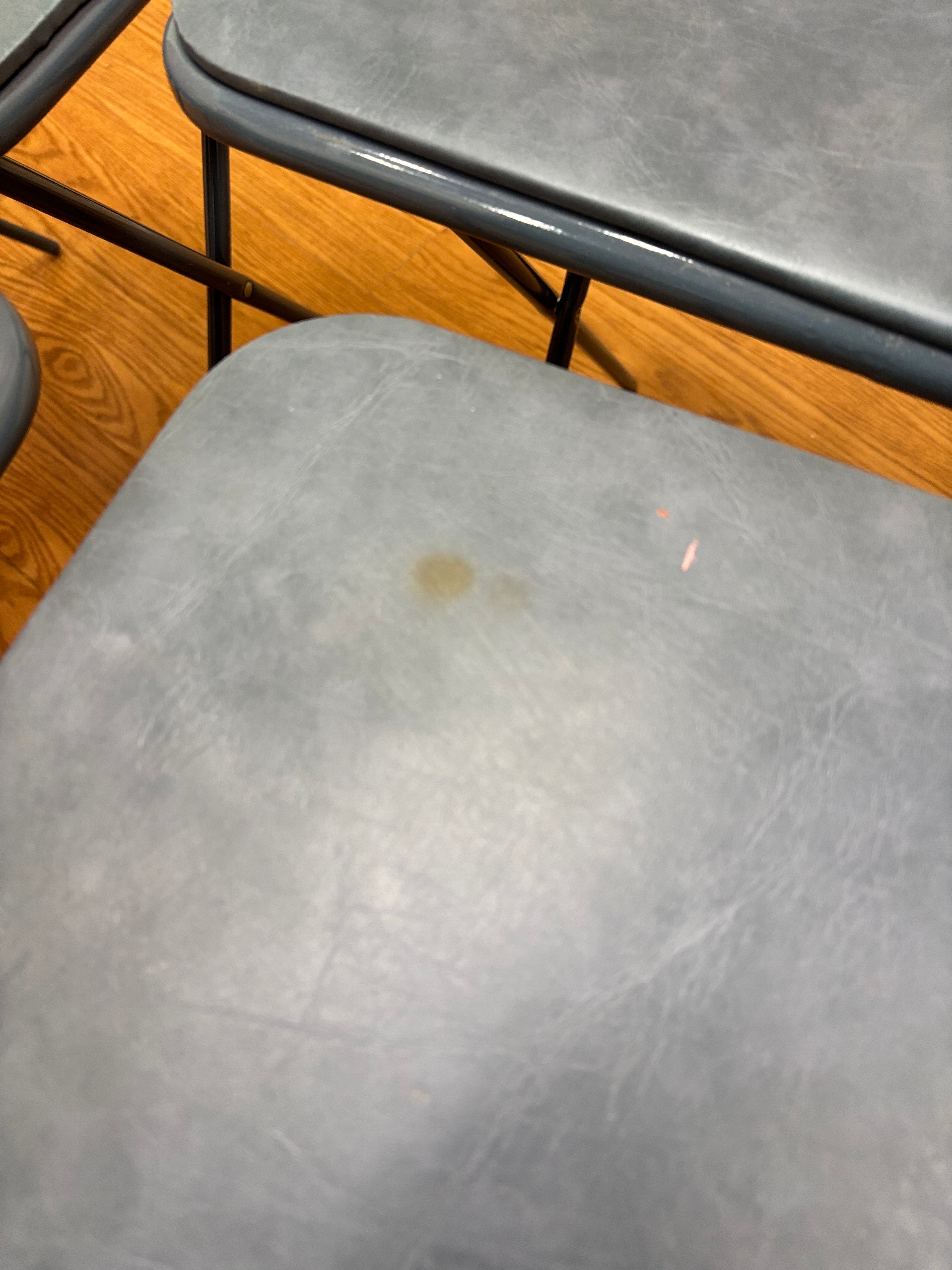 Blue 4 Piece TV Tray Set