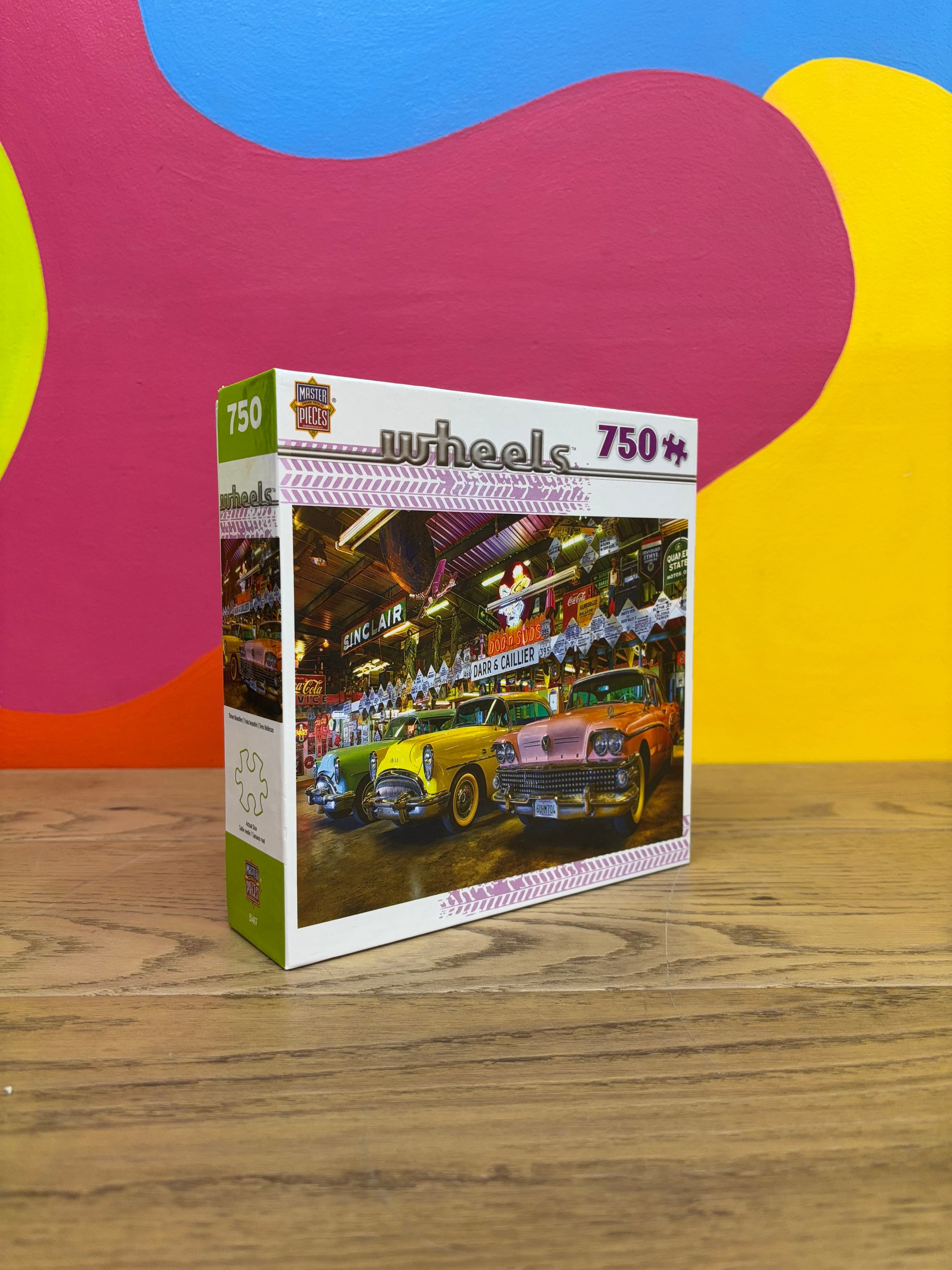 Wheels Classics Jigsaw Puzzle - 750 pieces