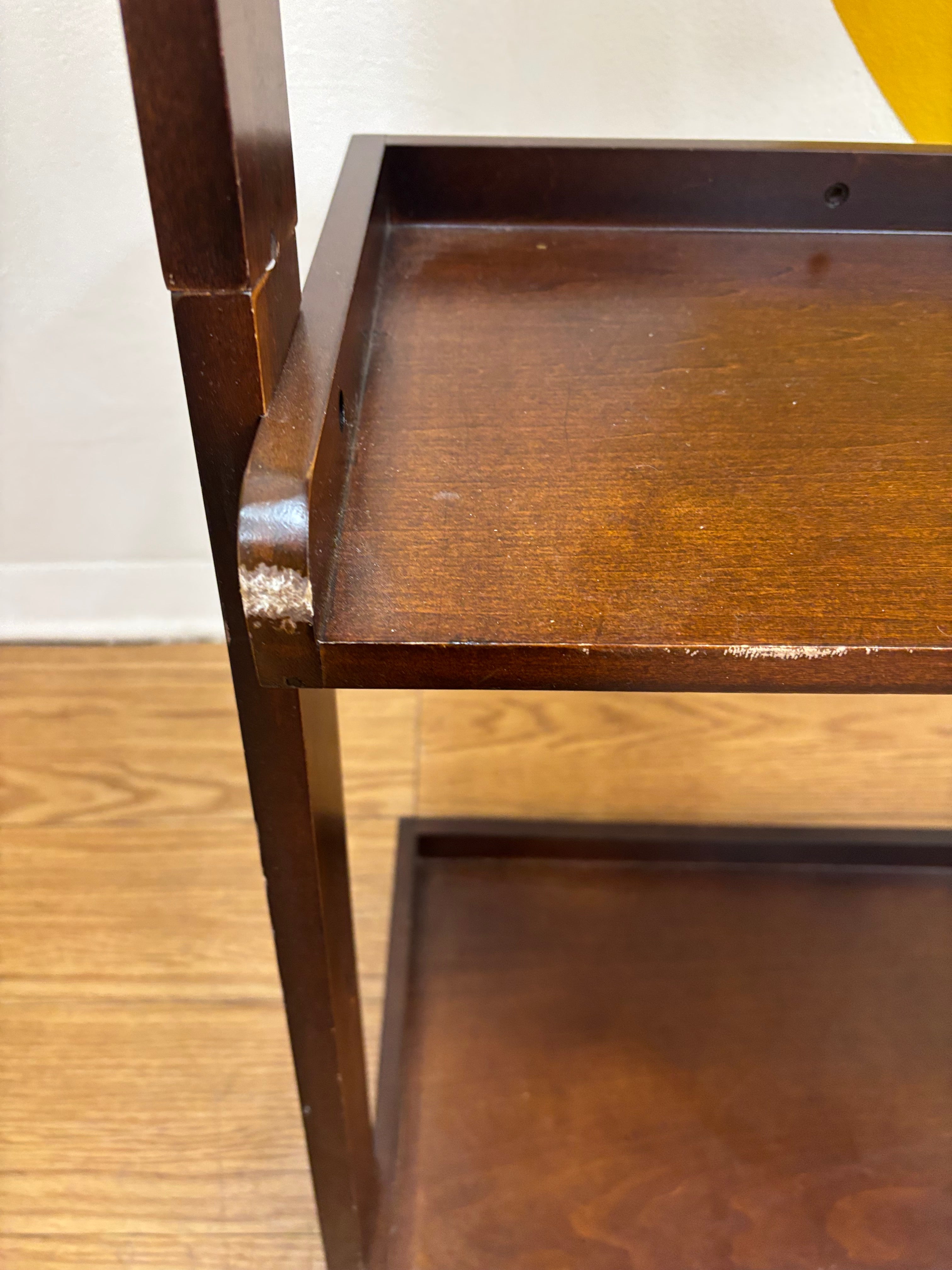 Wood Leaning Ladder Shelf (2 available)