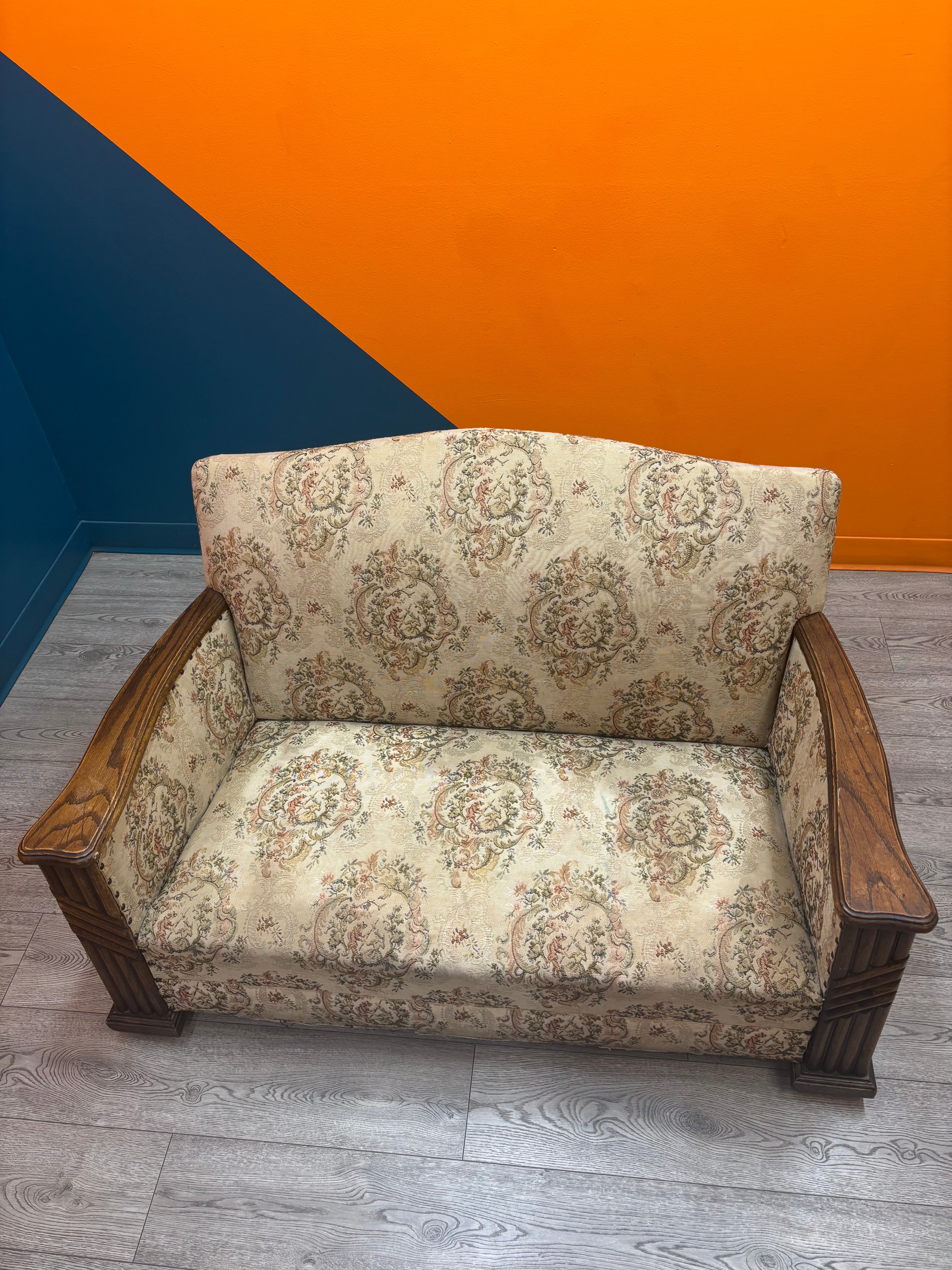 Rolling Loveseat