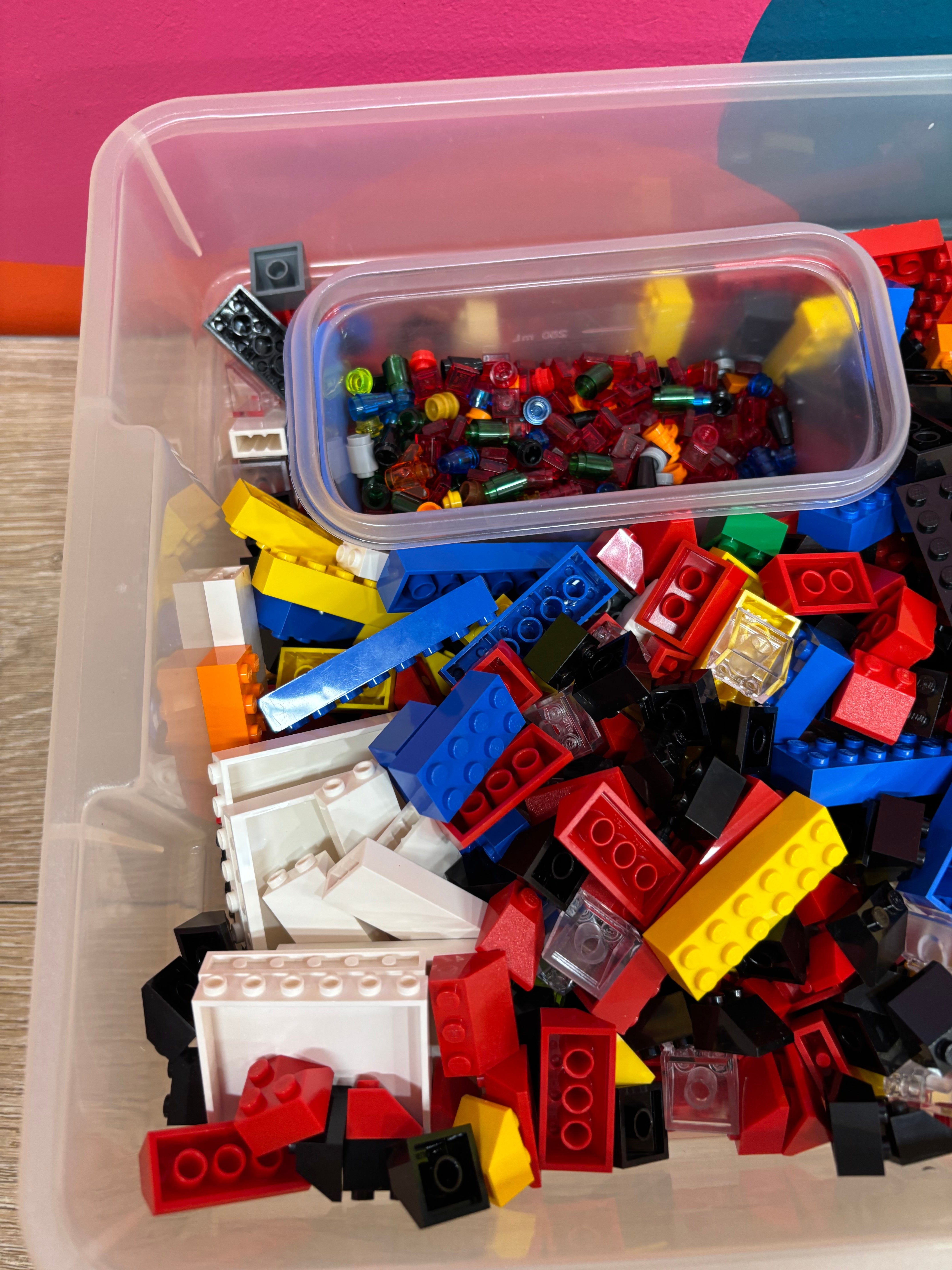 Assorted Lego Bin findedmonton