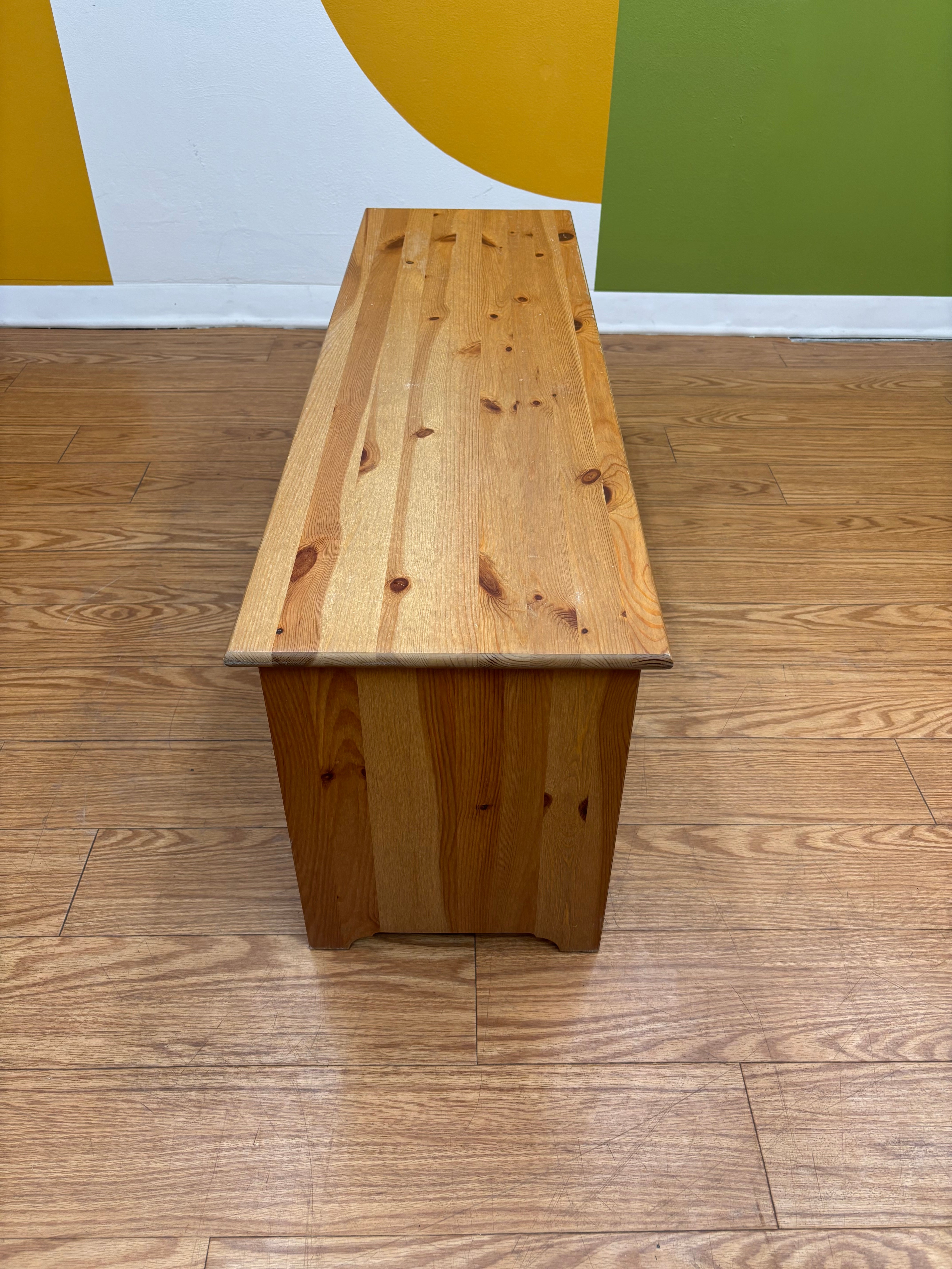 Wood TV Stand
