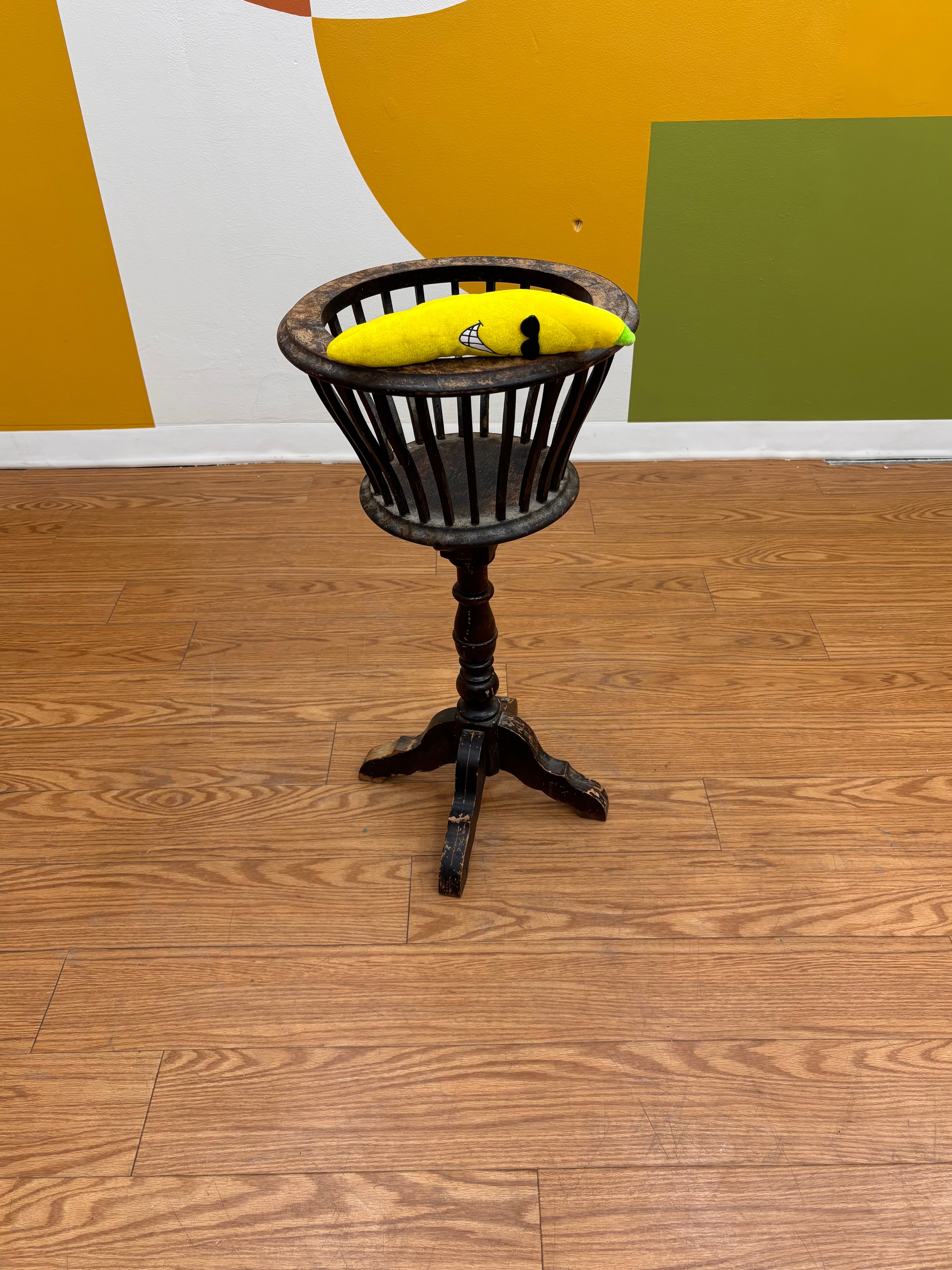 Wood Plant Stand