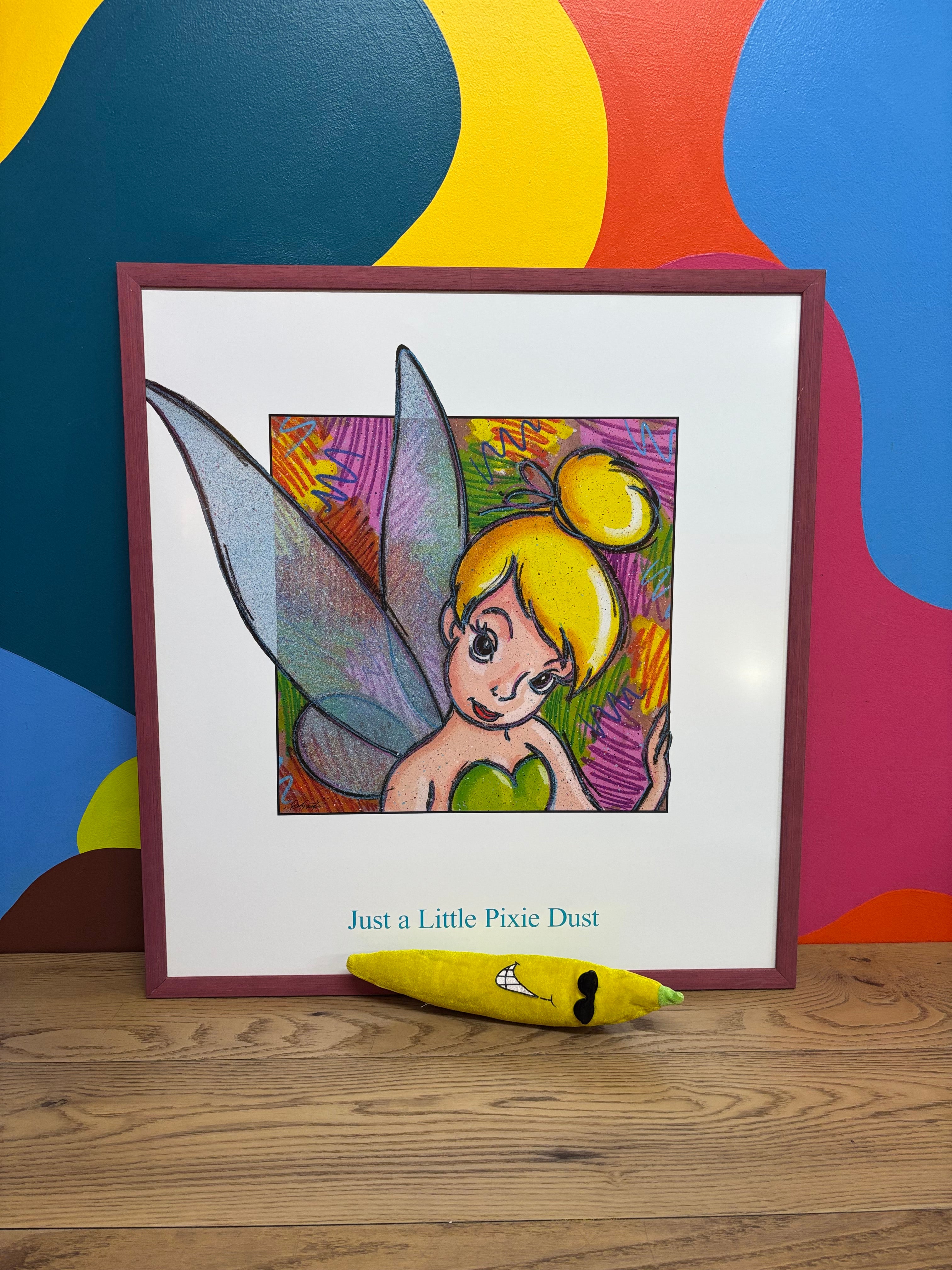 "Just a Little Pixie Dust" Framed Poster