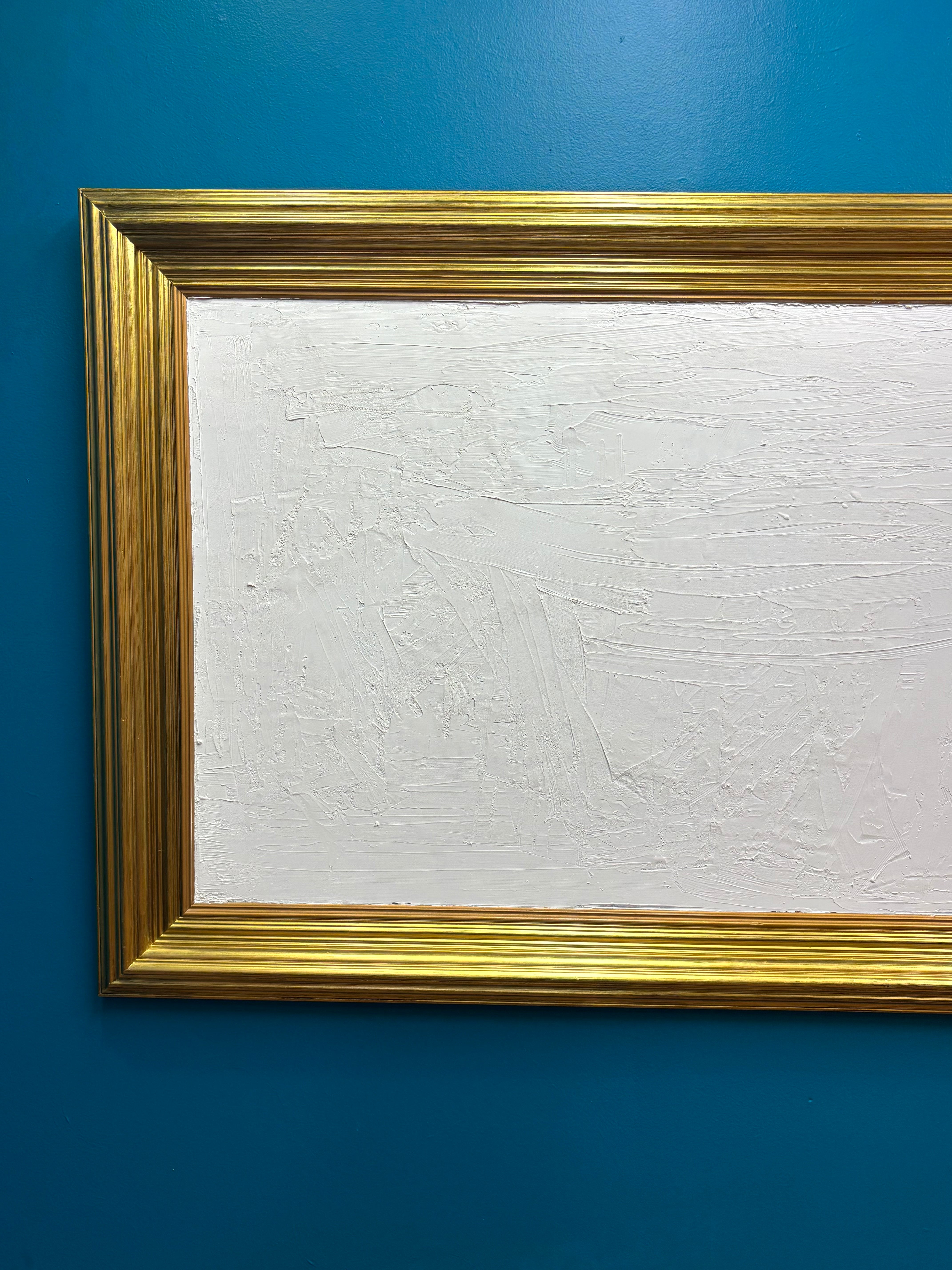 Gold Framed Textured Art