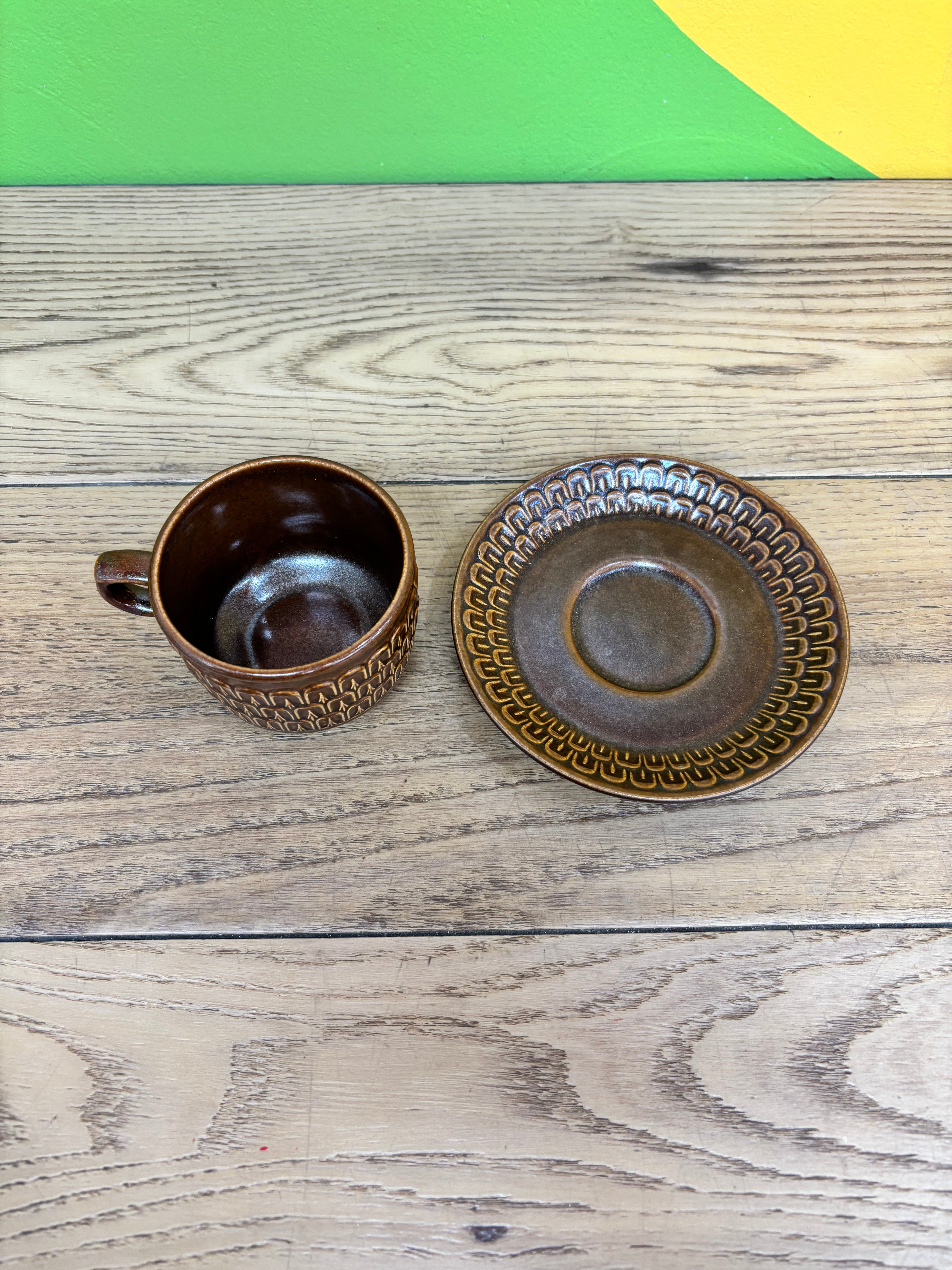 Wedgwood Pennine Stoneware Cup and Saucer (11)