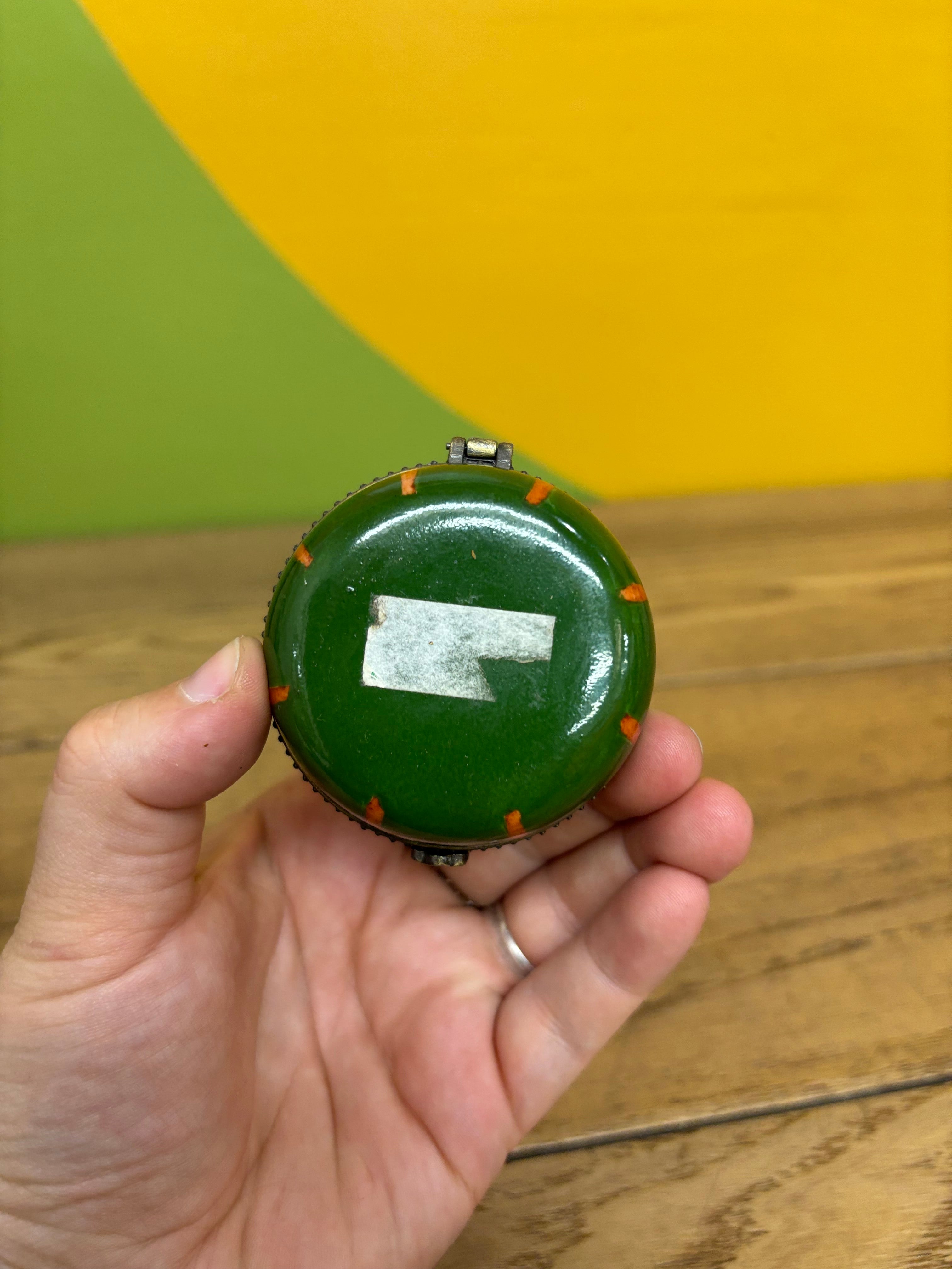 Small Cat Trinket Box