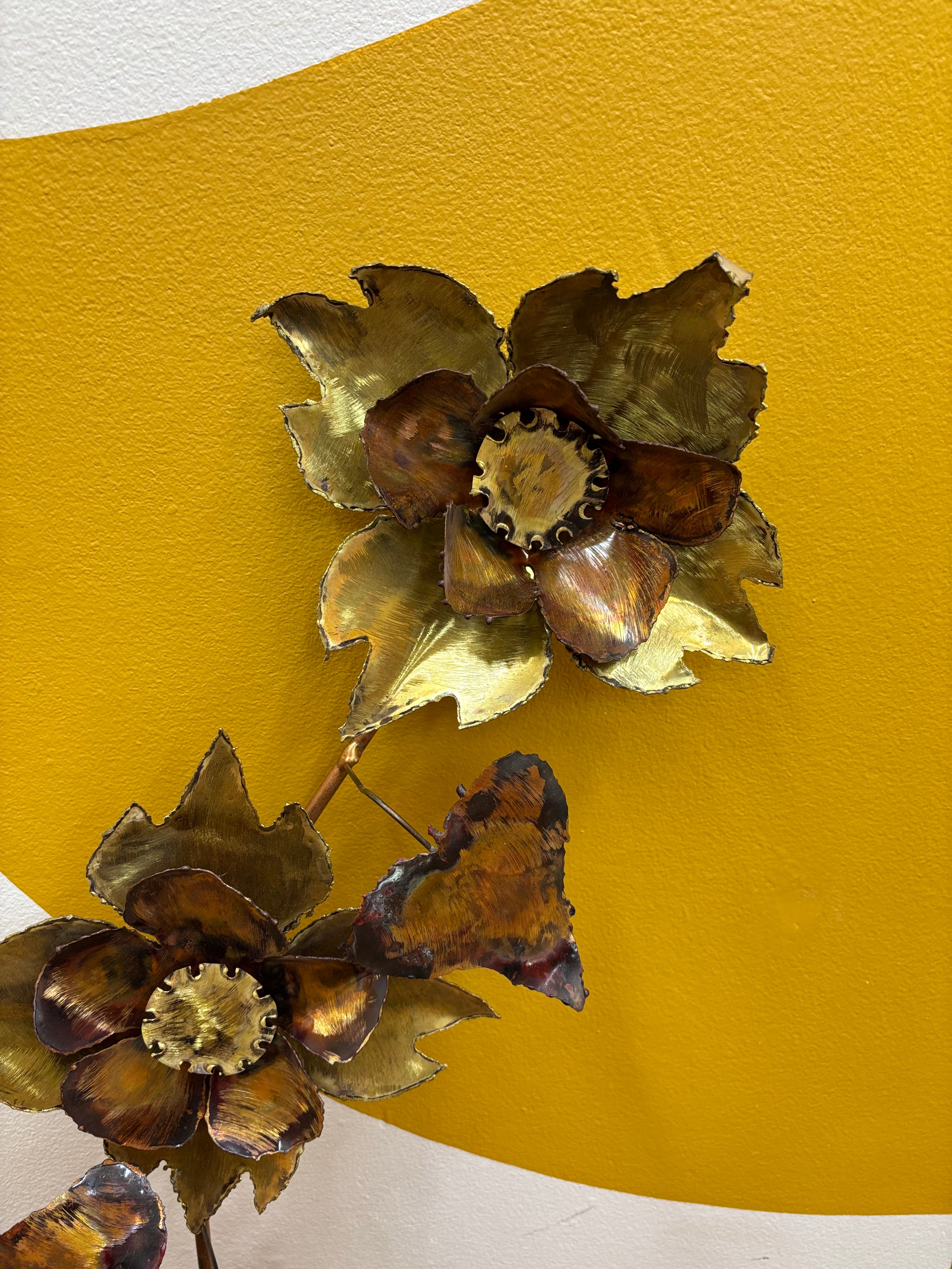 Metal Flower Art (2 available)