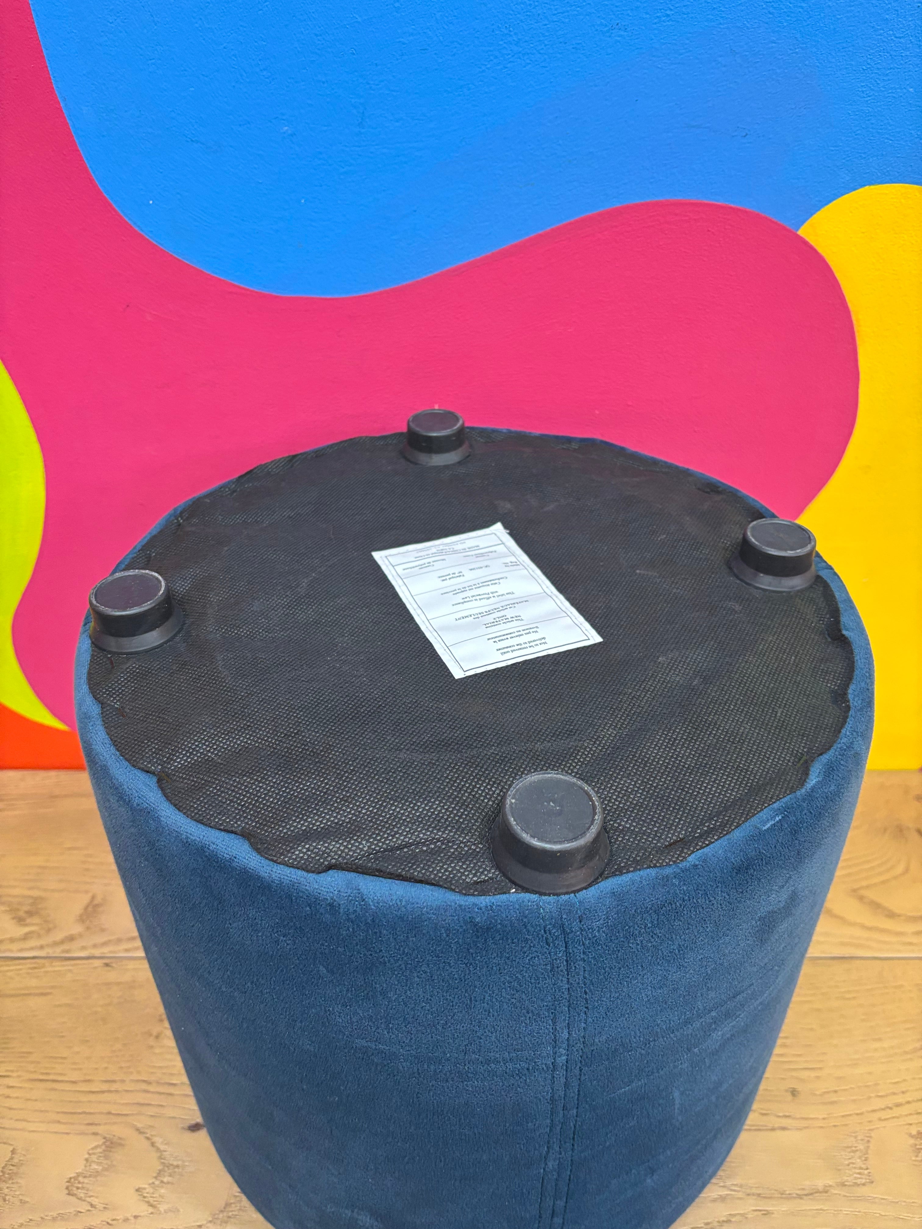 Small Blue Stool