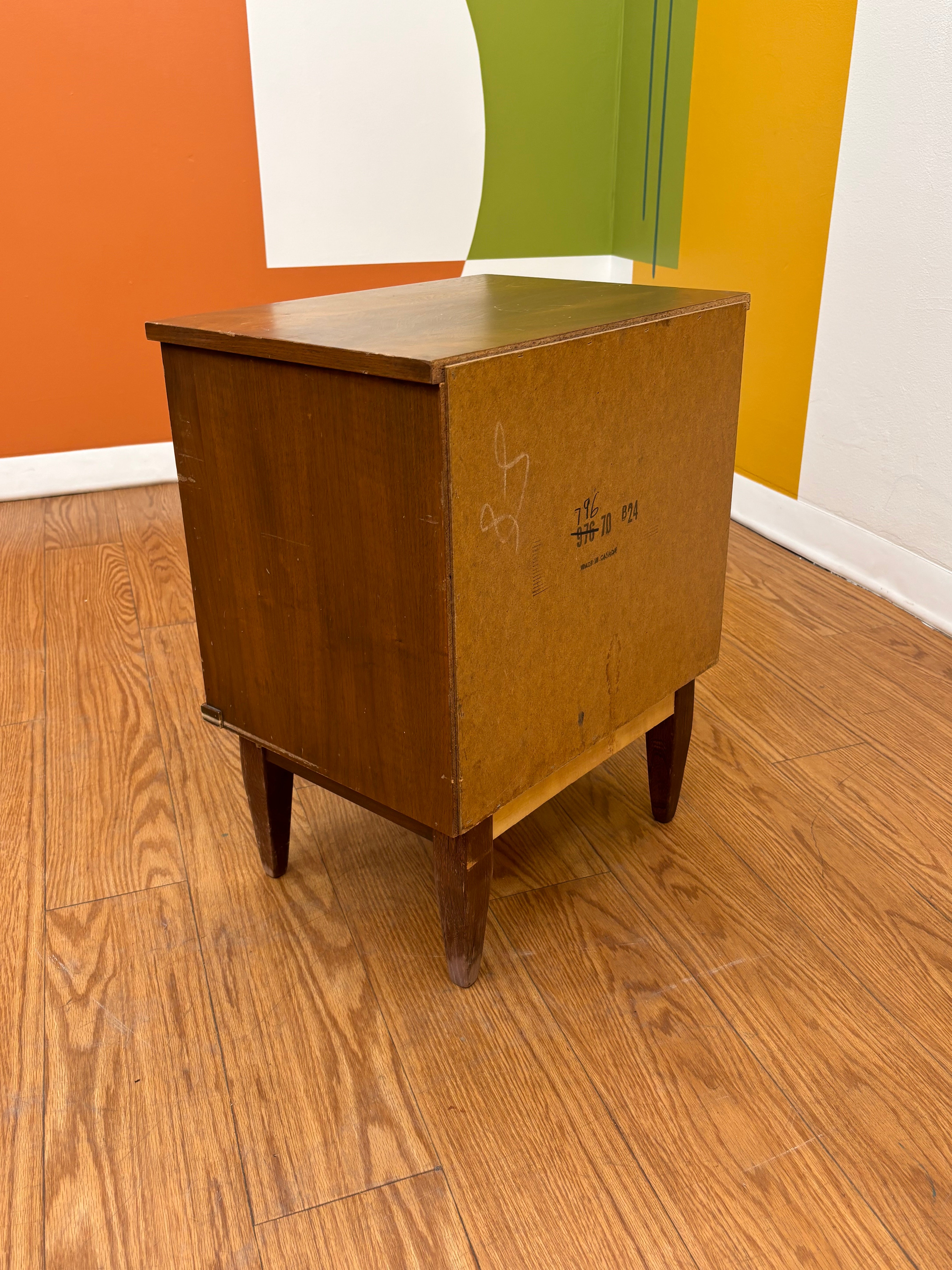 Wood Nightstand