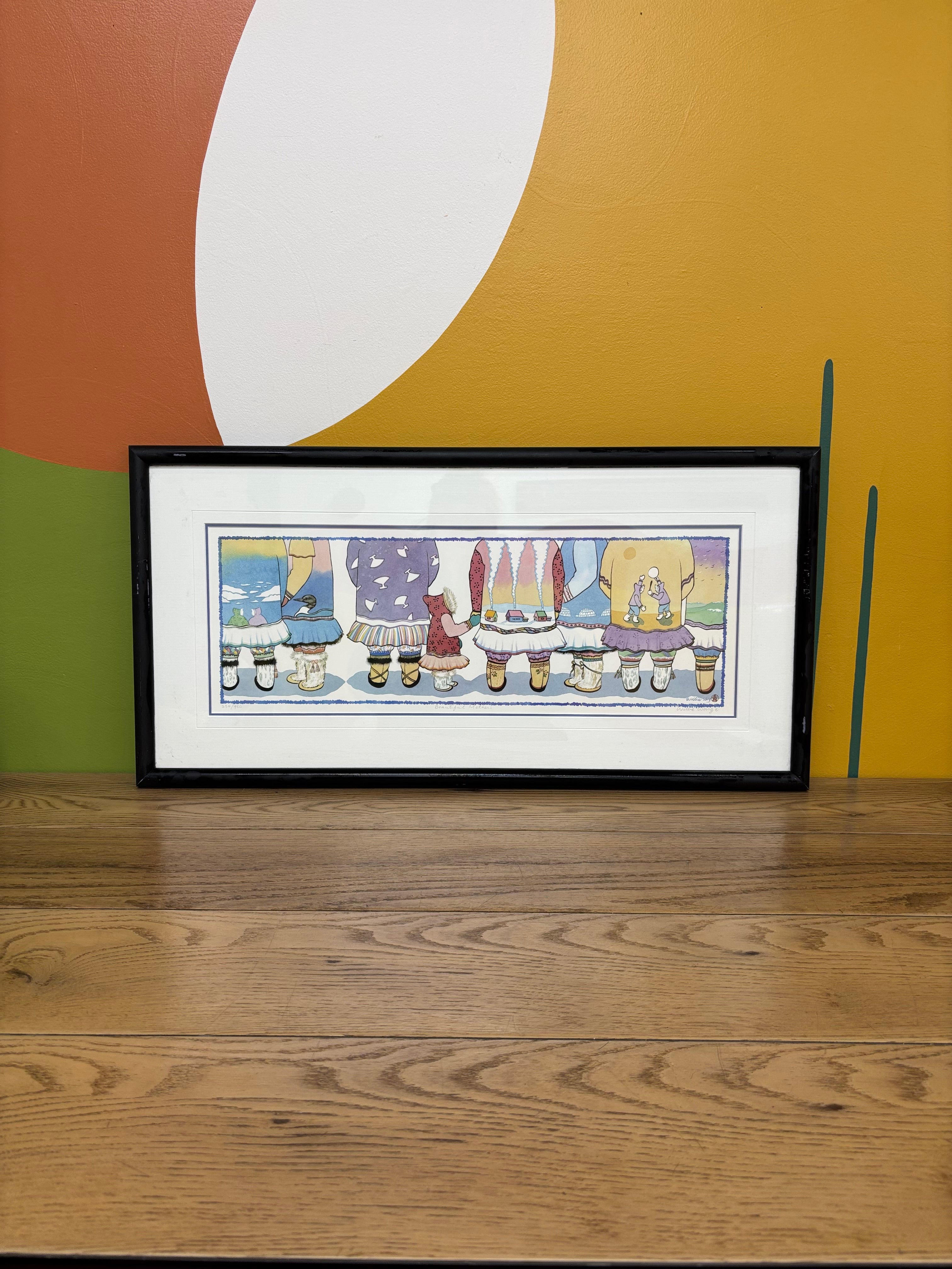 Beautiful Mothers Framed Print by Willie Wong