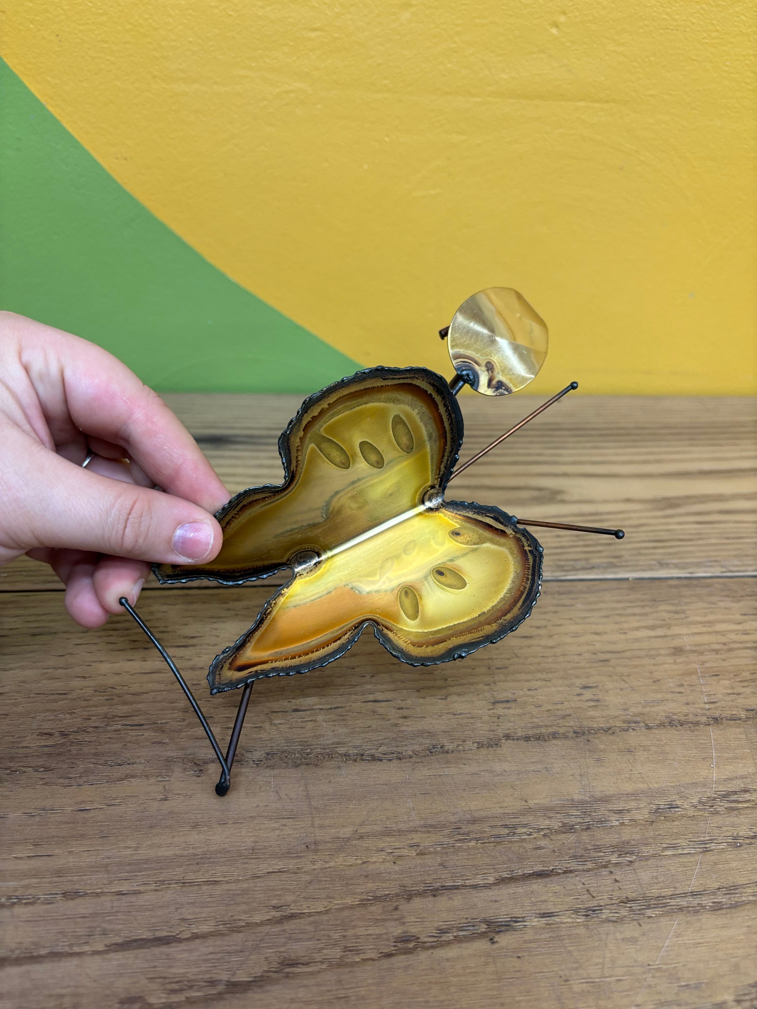 Small Metal Butterfly