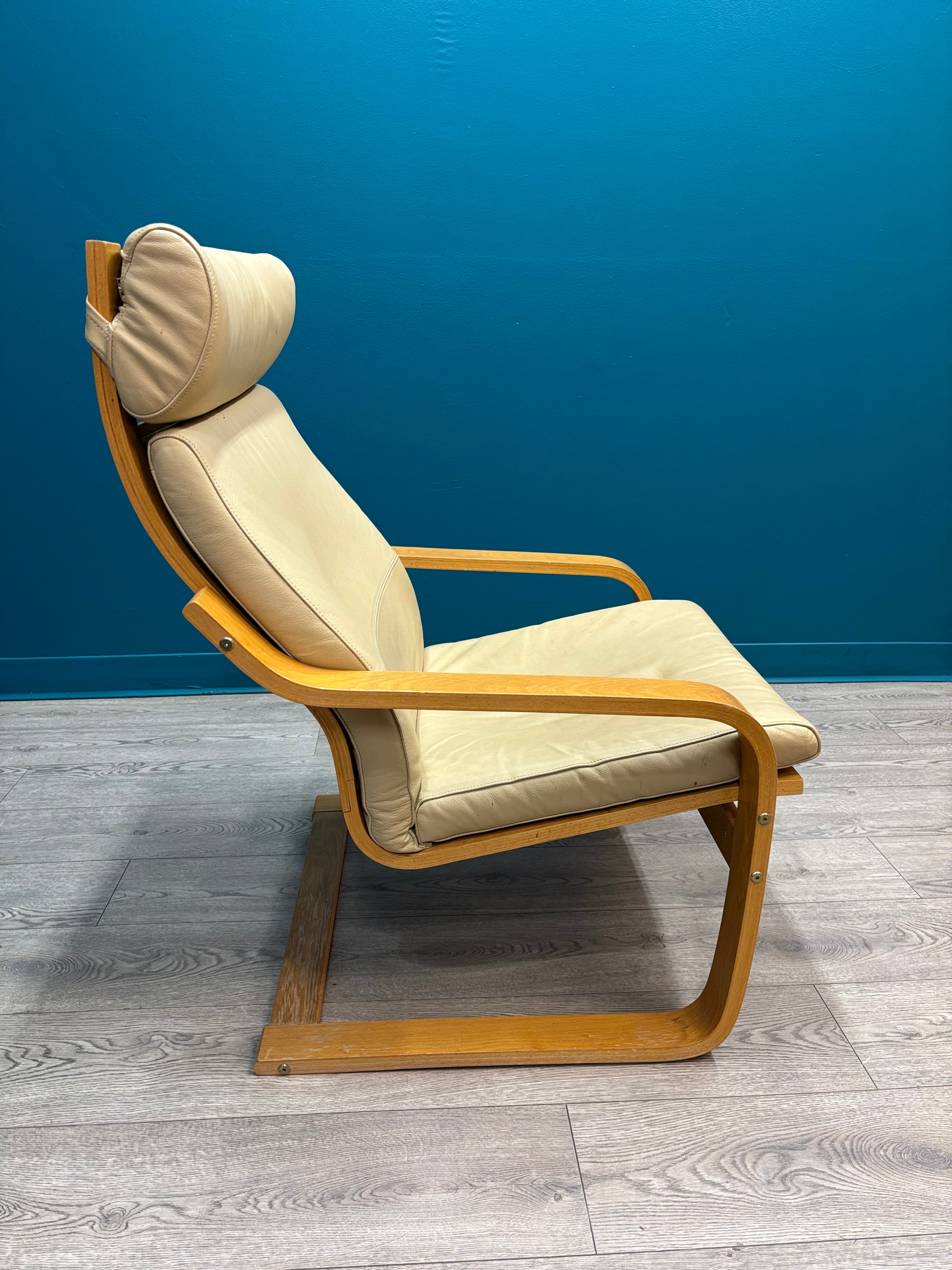 Cream Poang Armchair - IKEA (2 available)