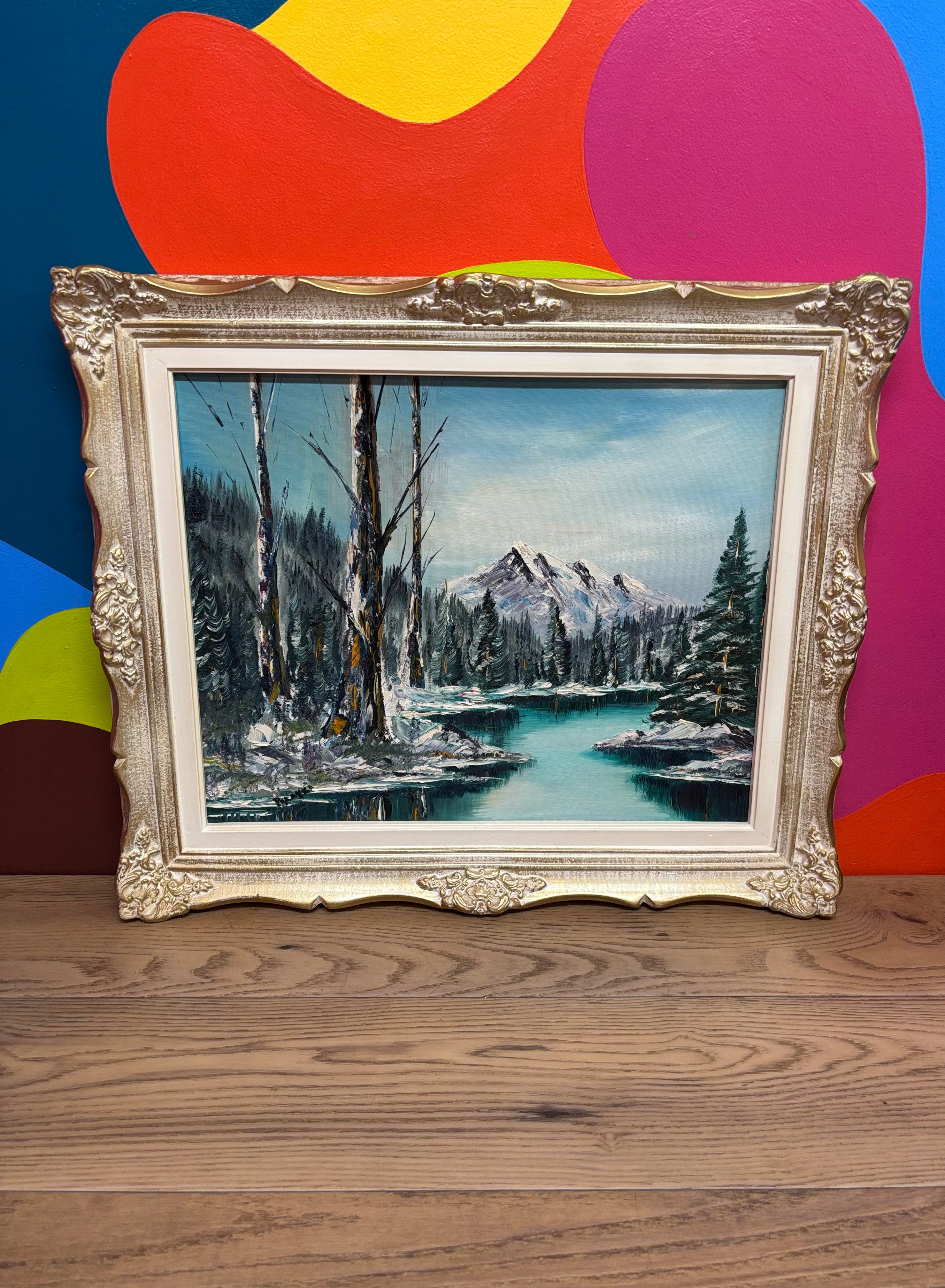 Small Mountain Painting