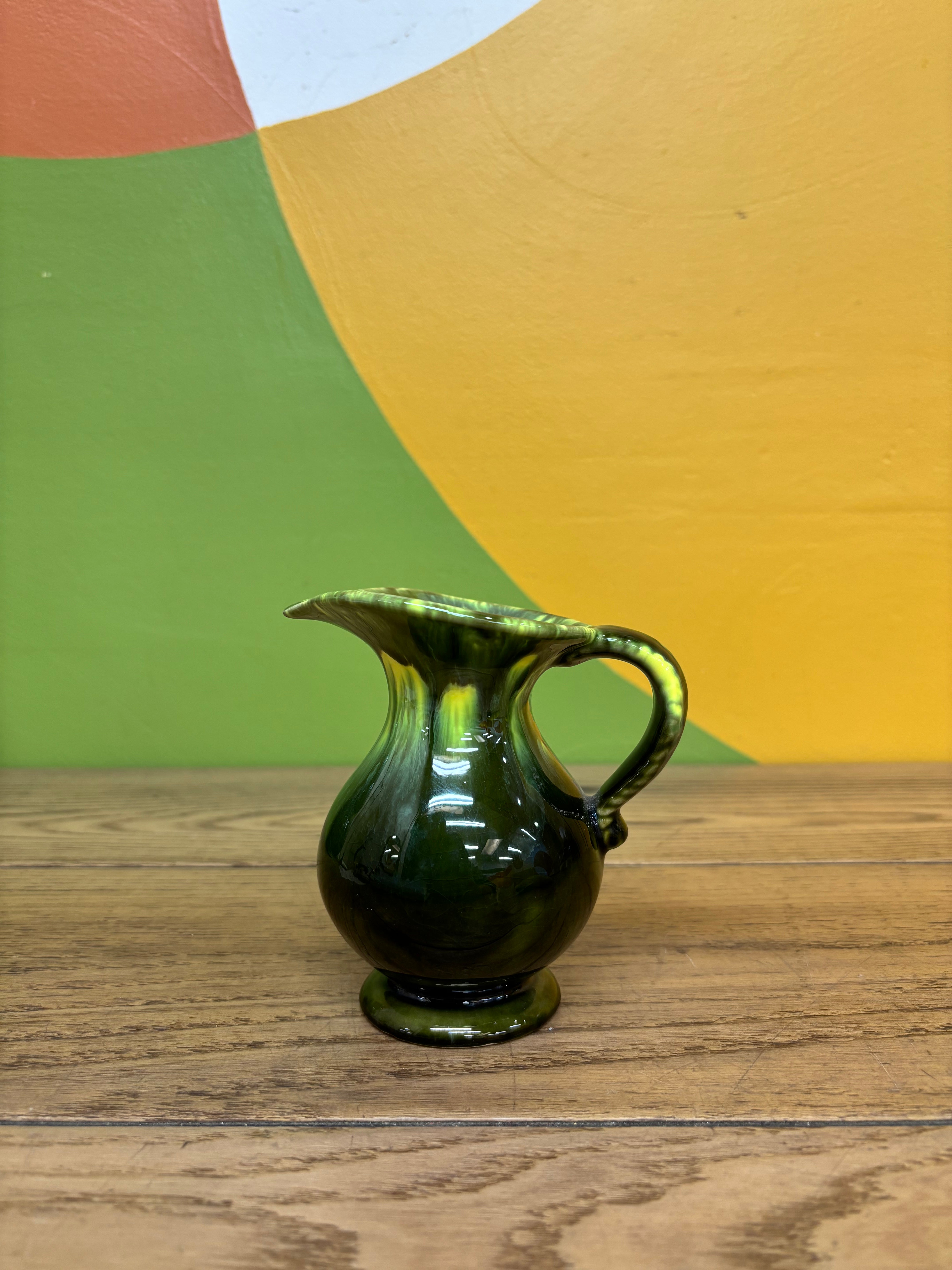 Small Green Pitcher