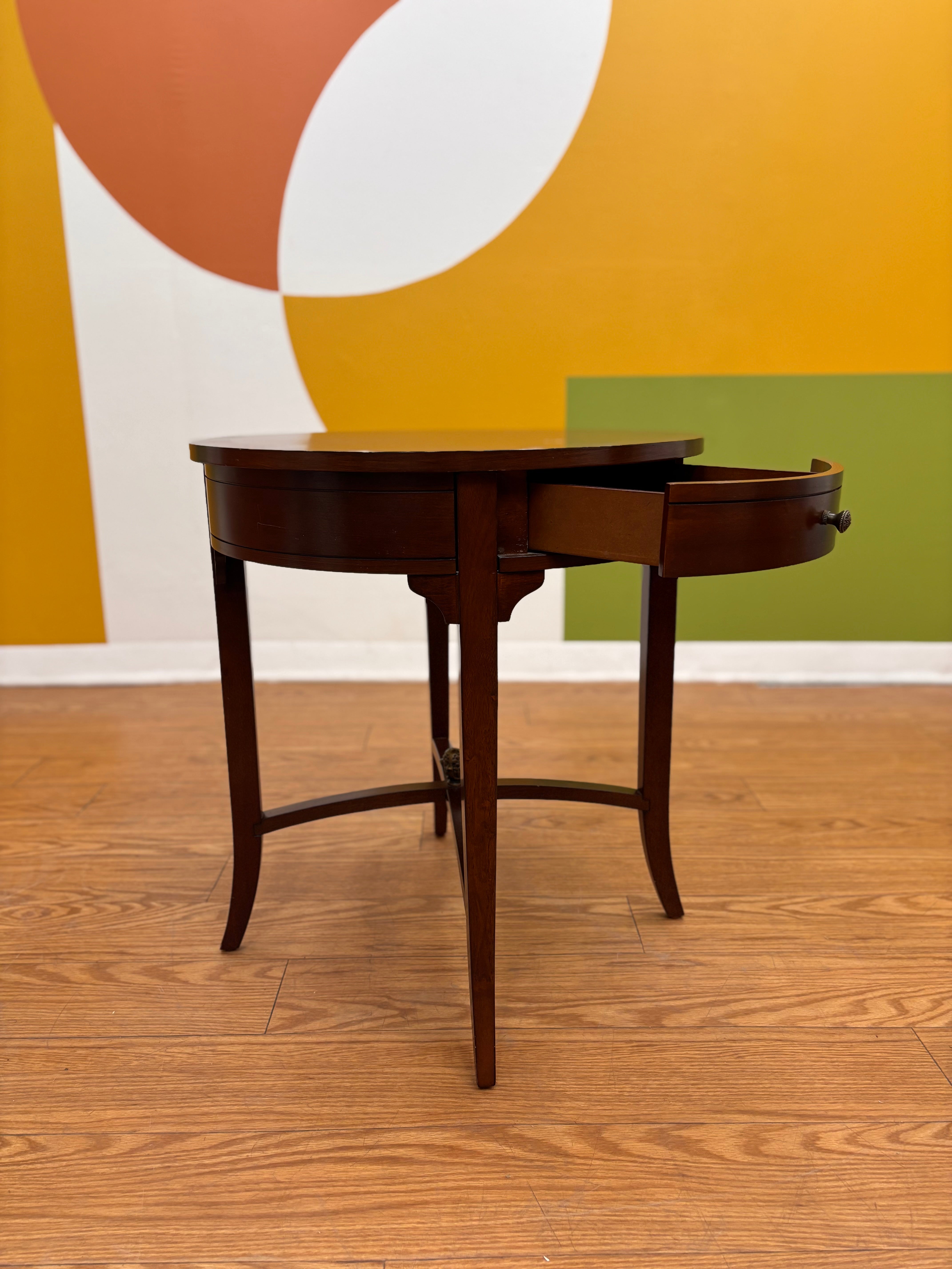 Wood Side Table