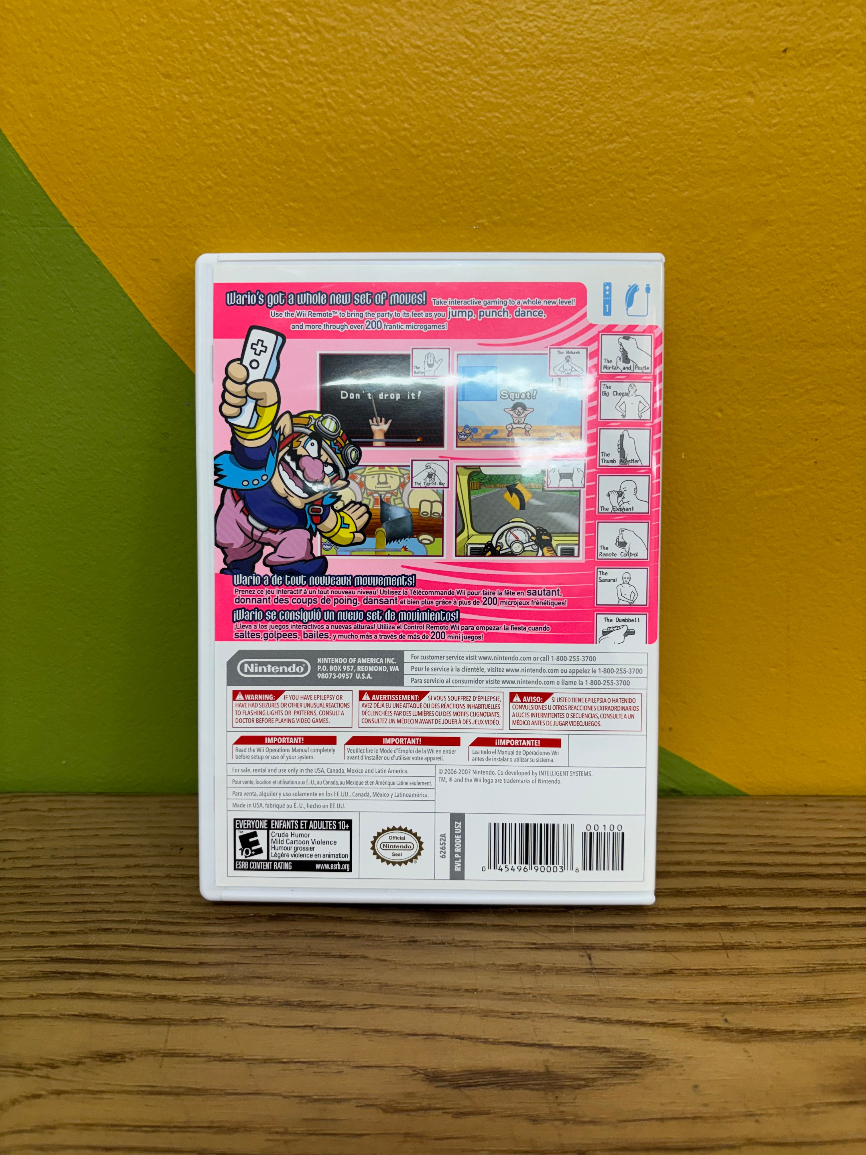 Wii Game - Warioware: Smooth Moves