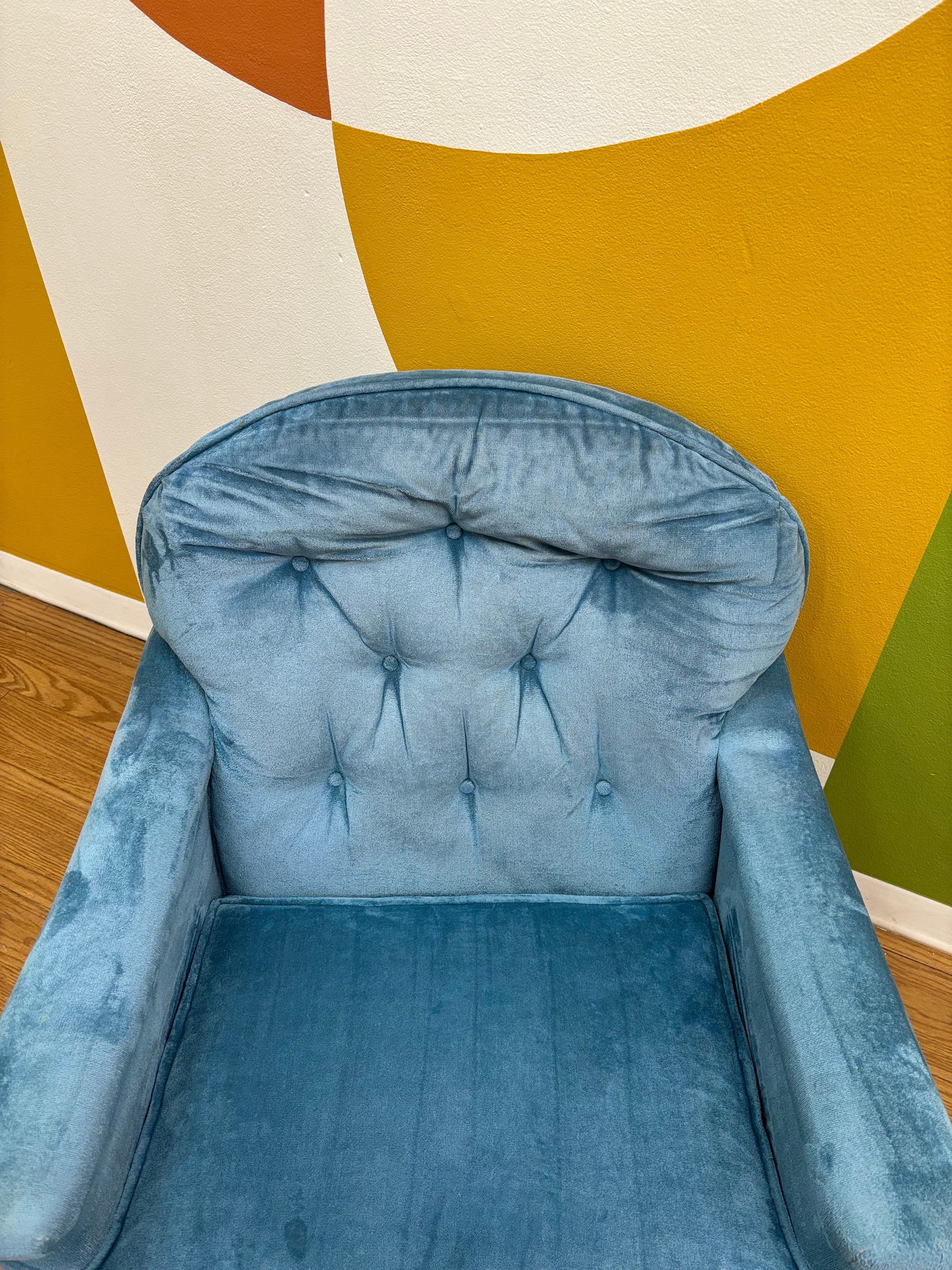 Blue Accent Chair (2 available)