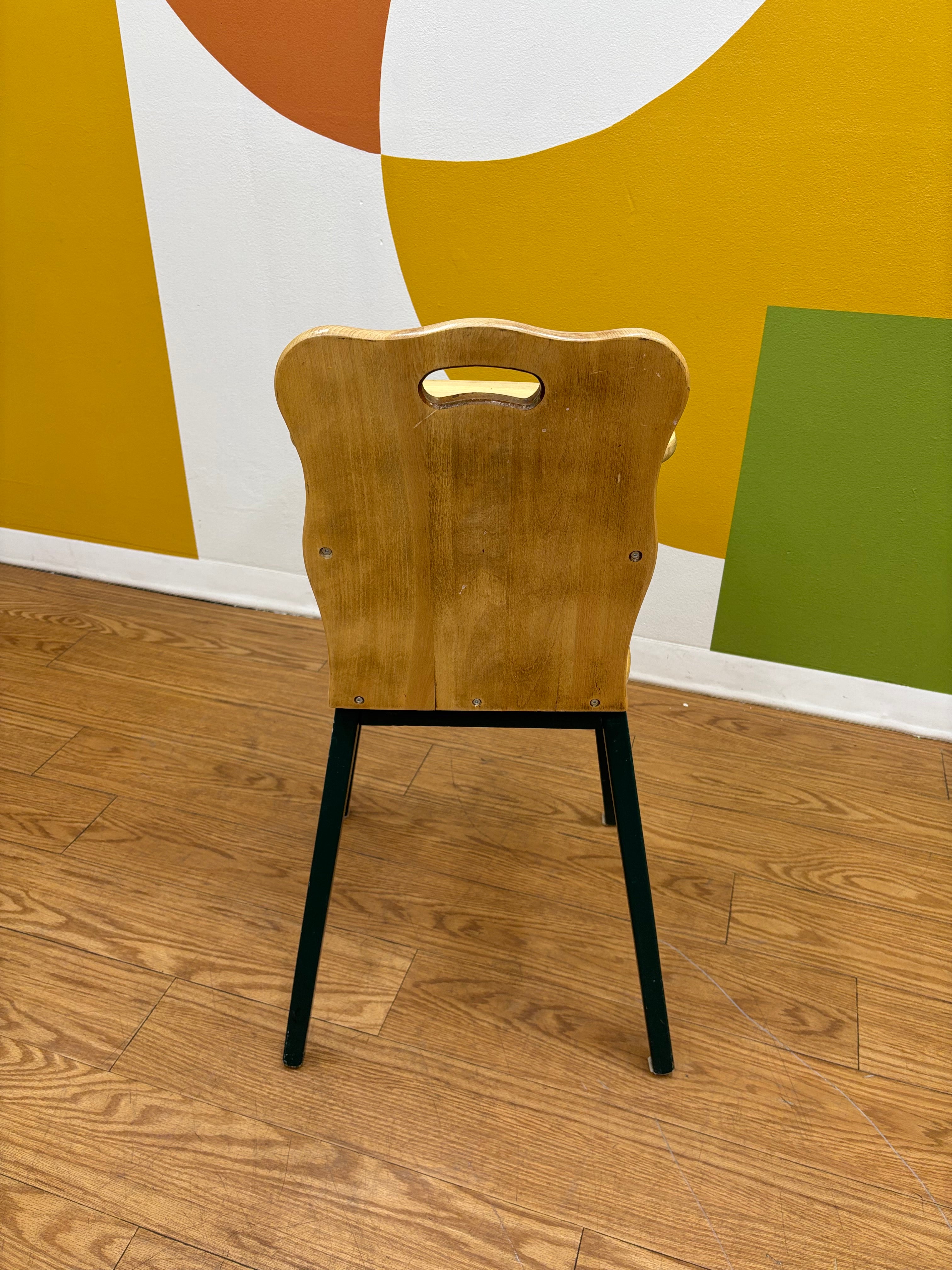 Wood Winnie the Pooh High Chair (Decorative)