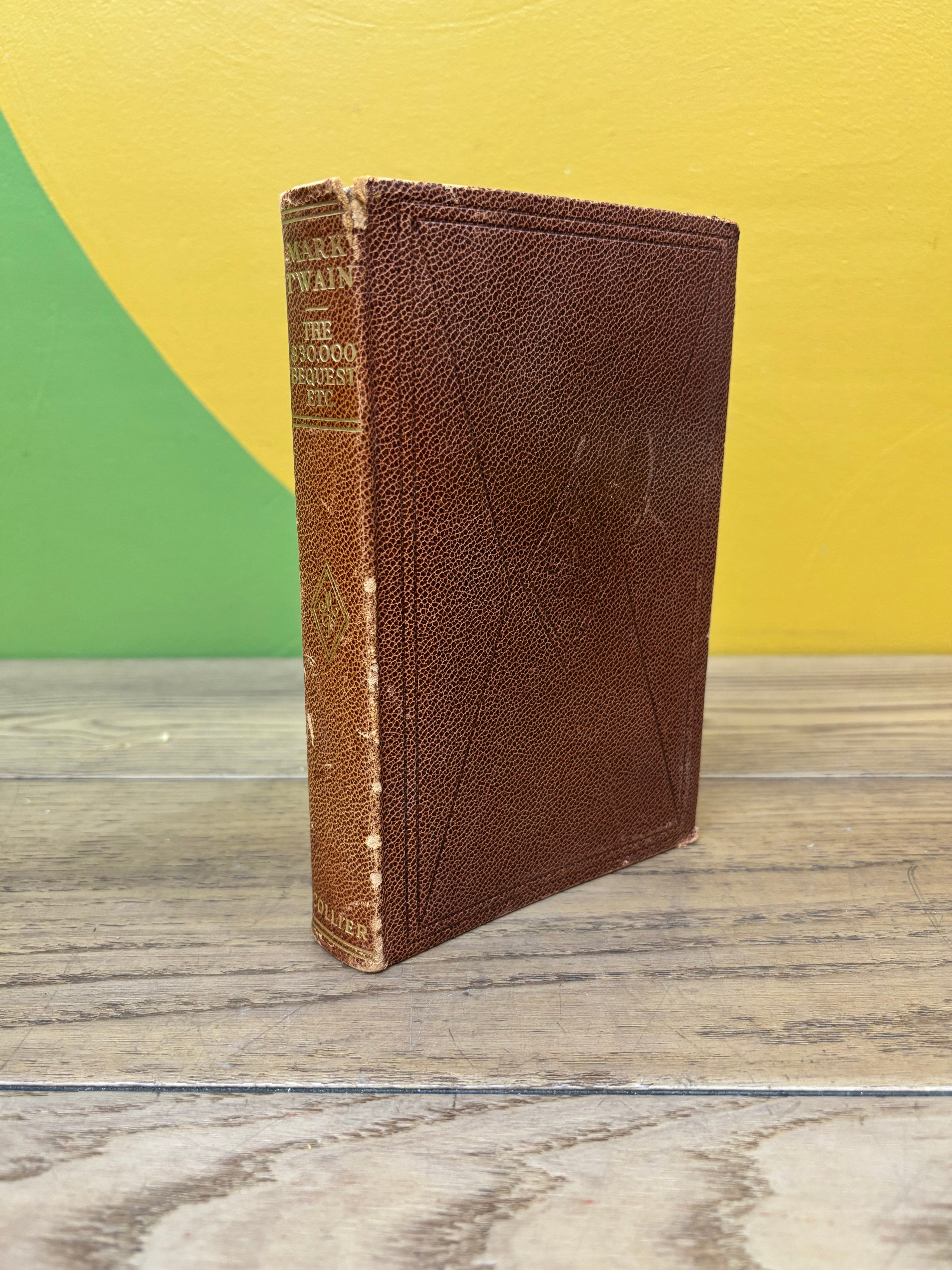 (8) Mark Twain Leather Books