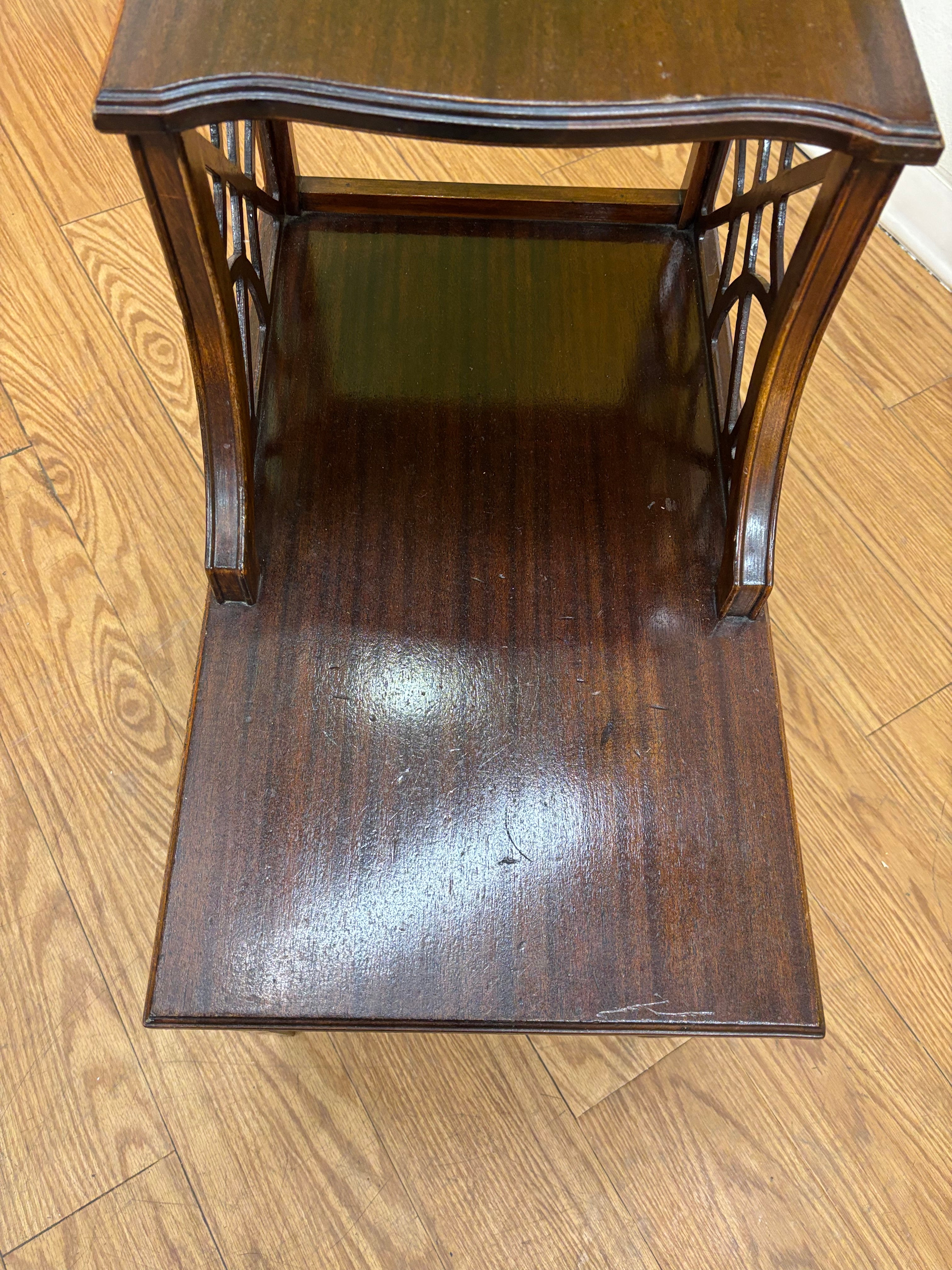 Wood Side Table