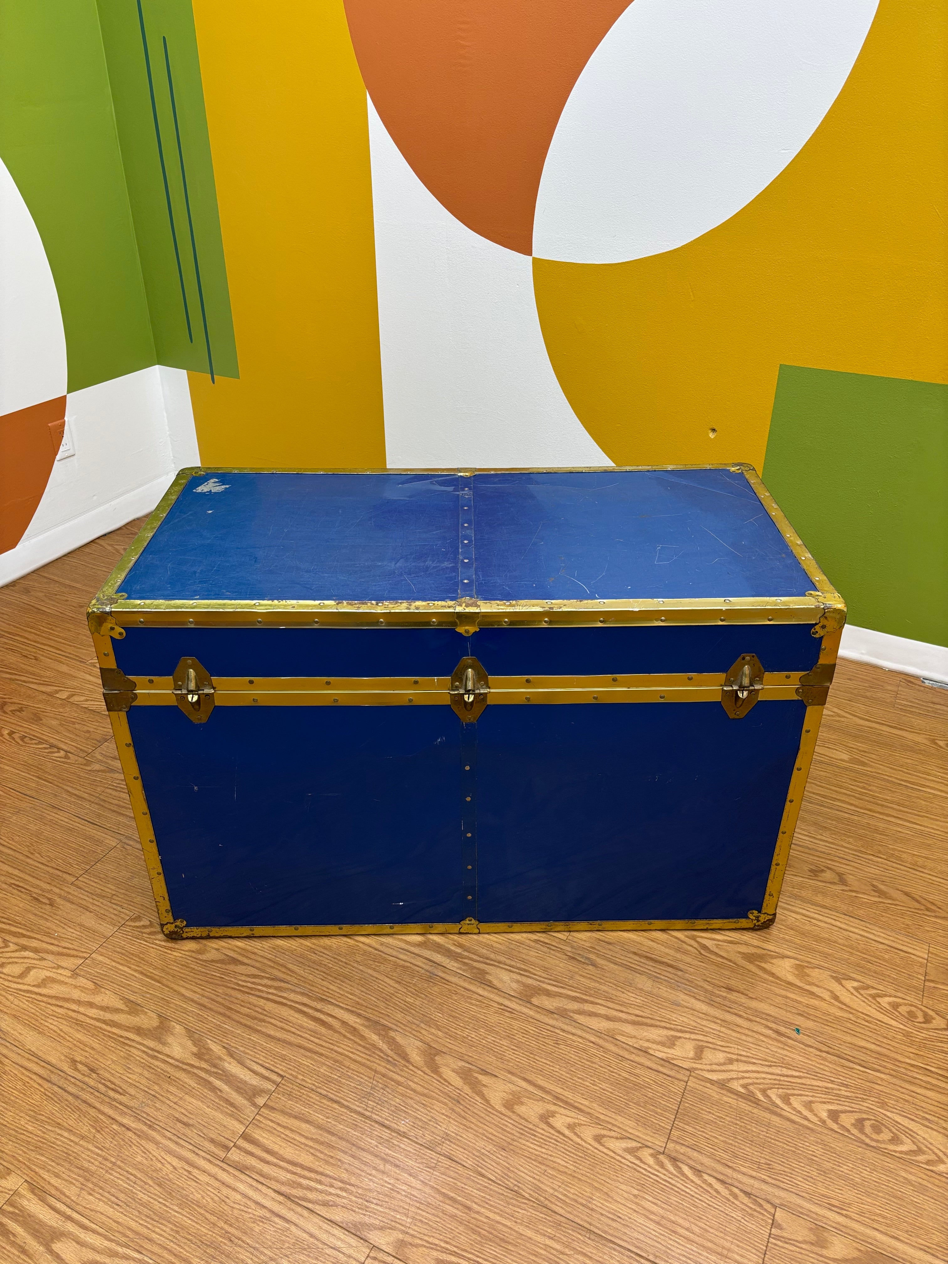 Large Blue Trunk