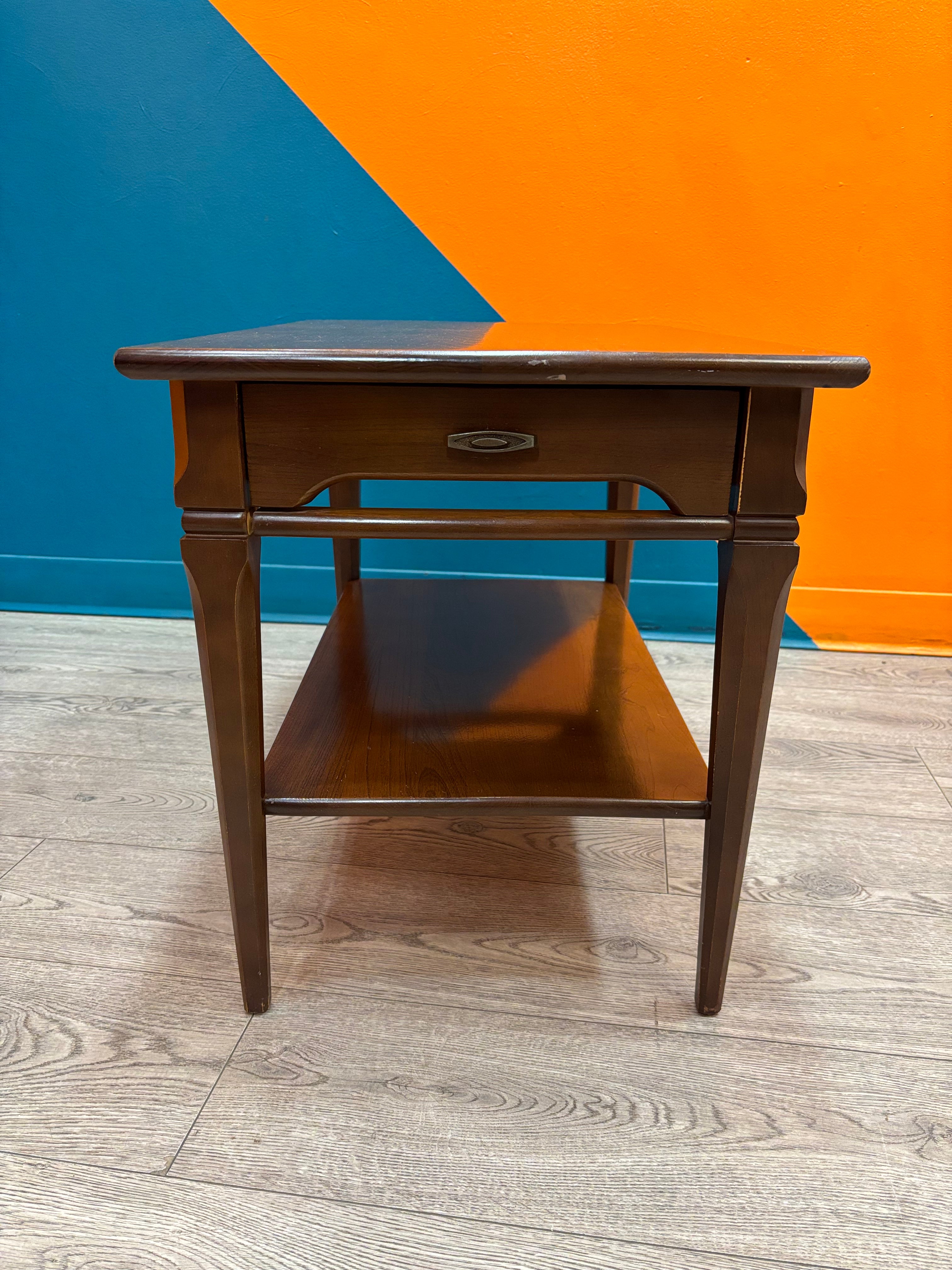 Wood Side Table